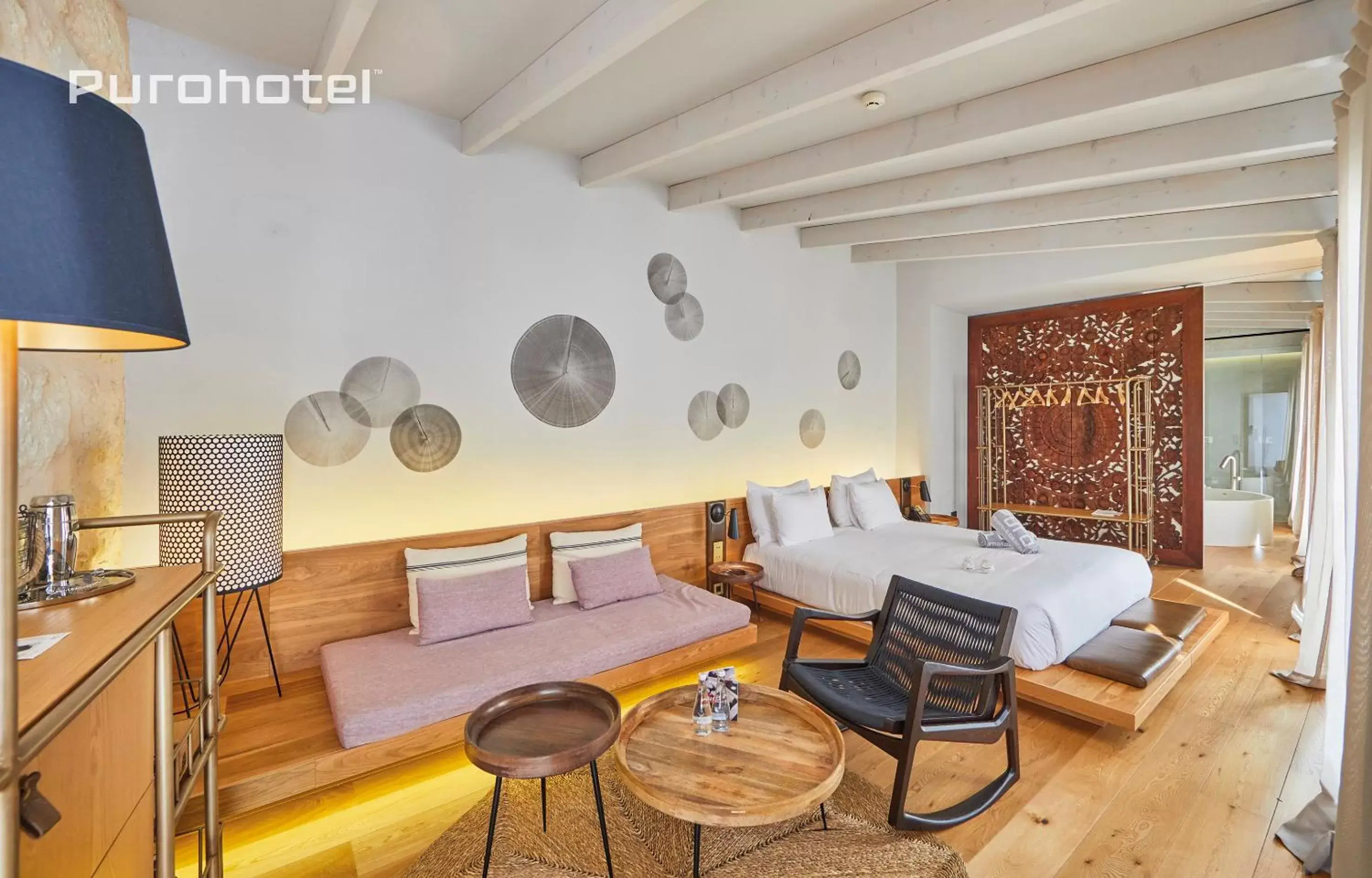 Bathroom, Seating Area in Purohotel Palma