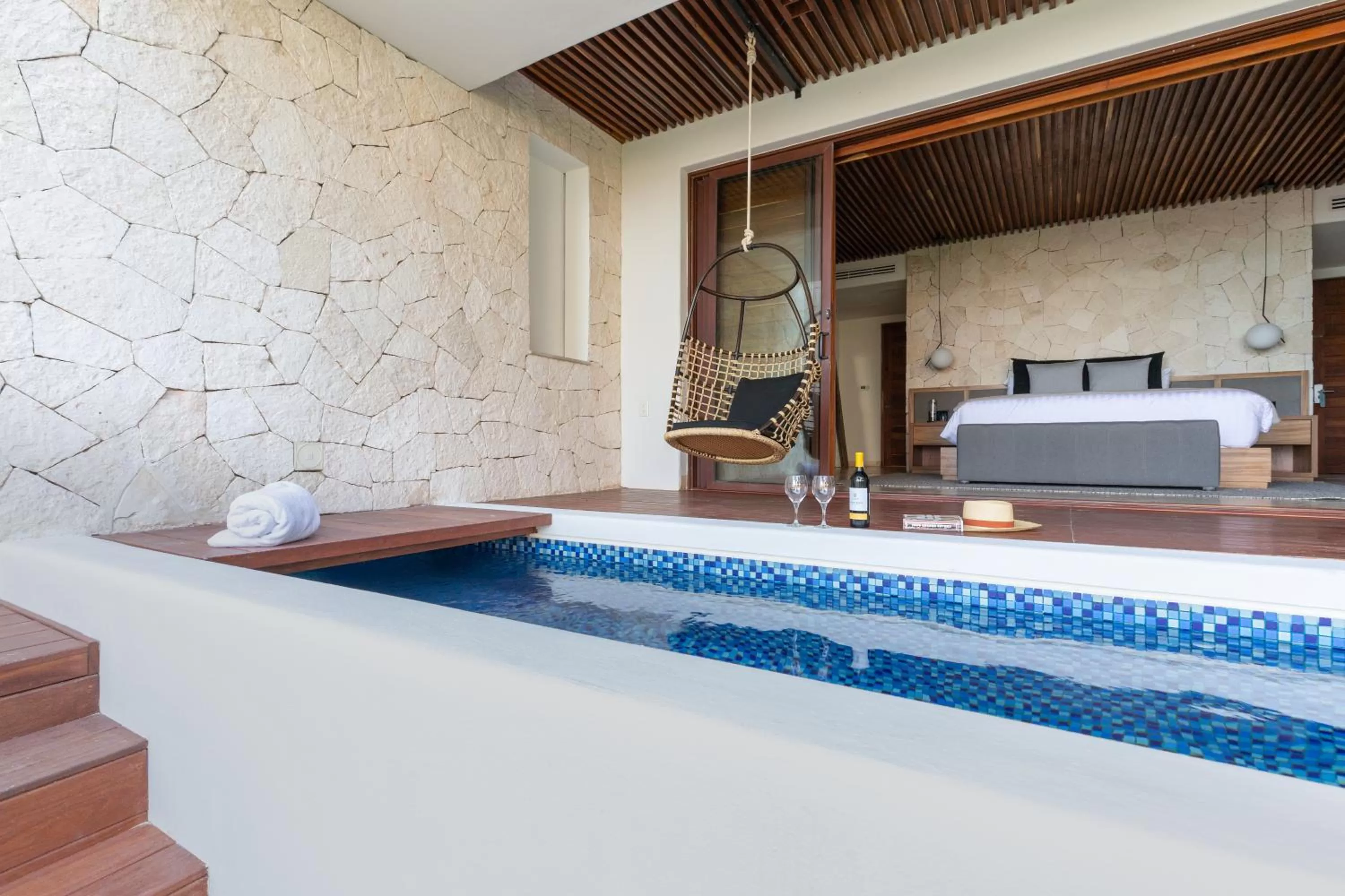 Swimming pool in Tago Tulum by G Hotels