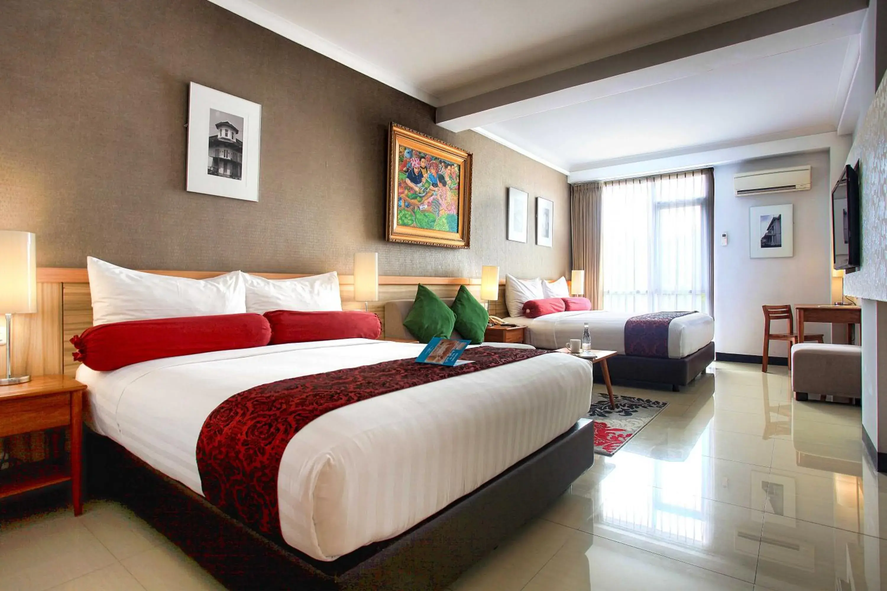 Bedroom, Bed in Ivory Hotel Bandung