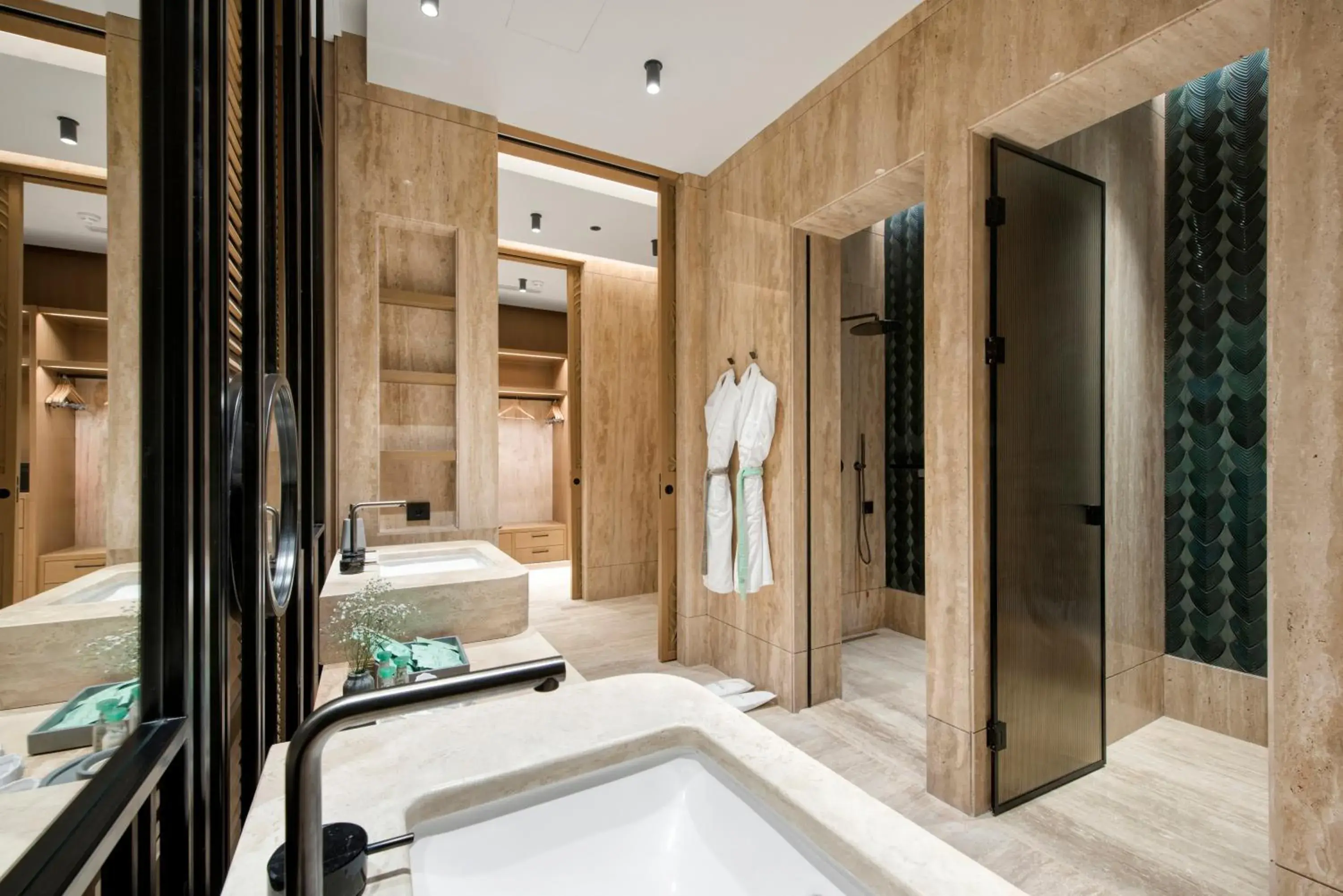 Bathroom, Bed in Regnum Carya