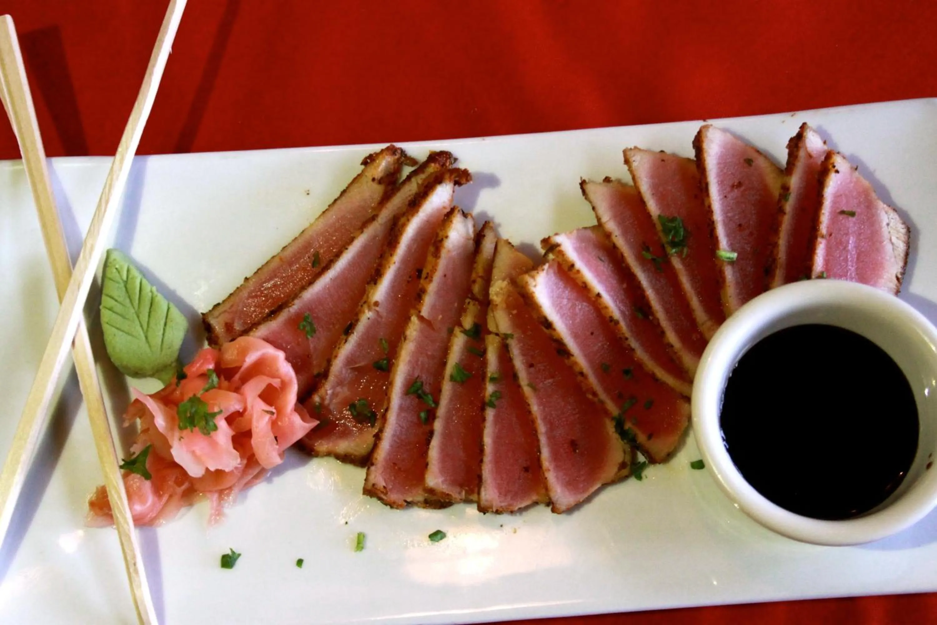 Food close-up in Saddleback Inn at Lake Arrowhead