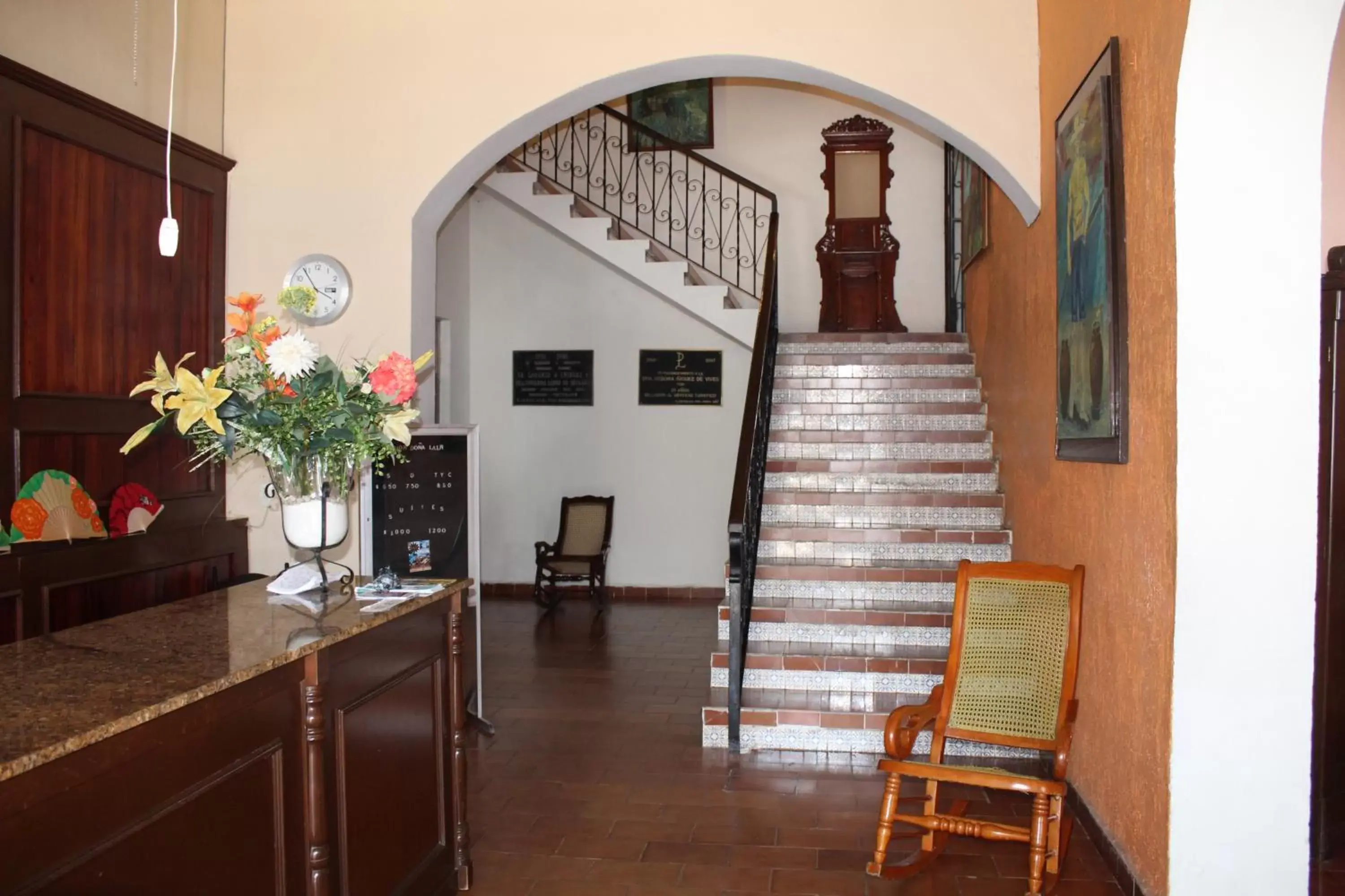 Lobby or reception, Lobby/Reception in Posada Doña Lala