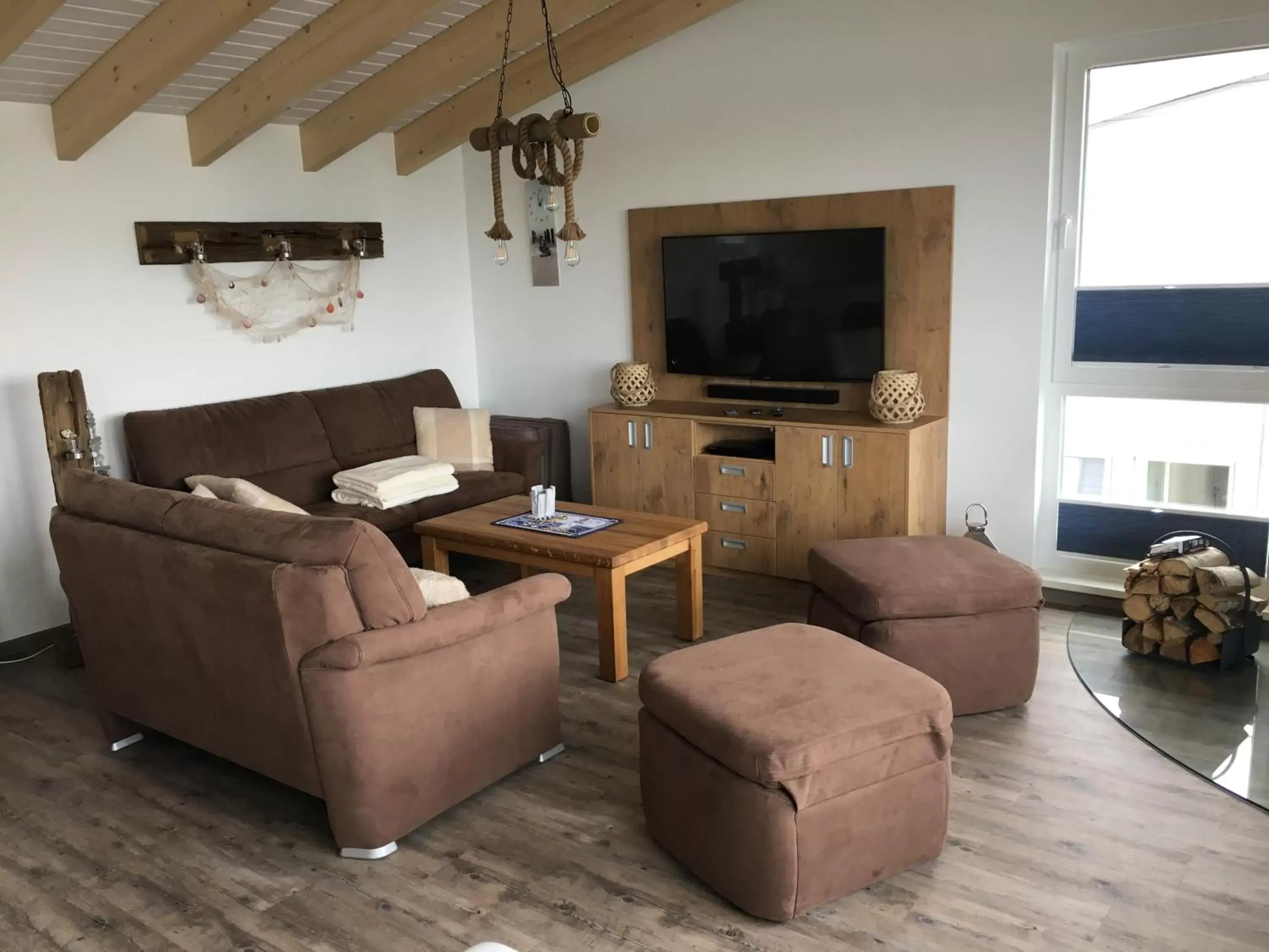 Living room, Seating Area in Schwimmende Häuser im BALTIC SEA RESORT