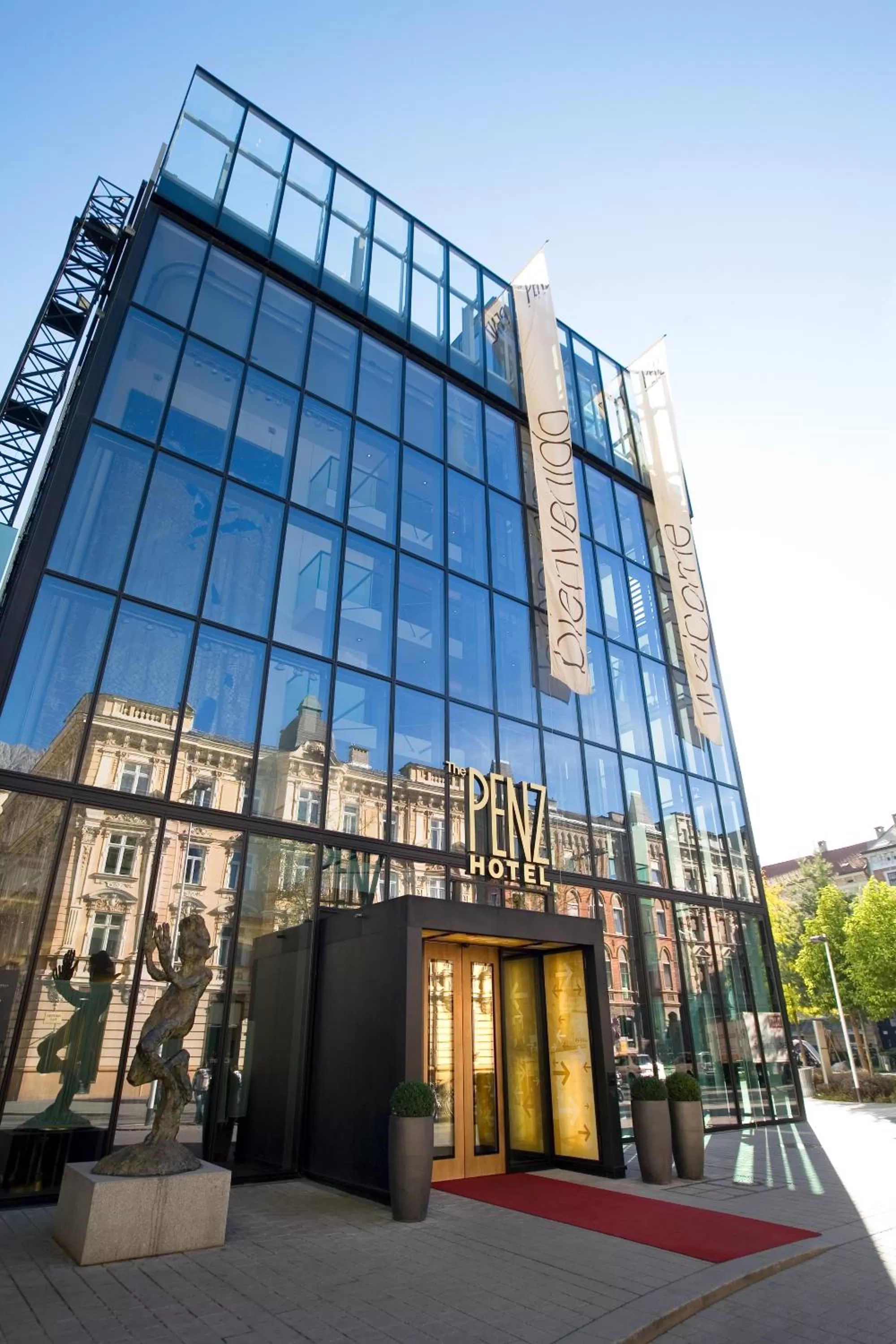 Facade/entrance in The PENZ Hotel