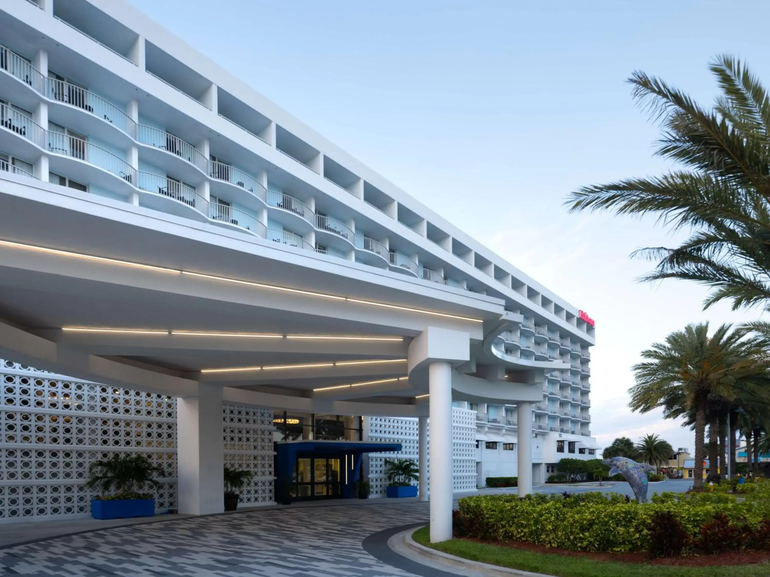 Property Building in Hilton Clearwater Beach Resort & Spa