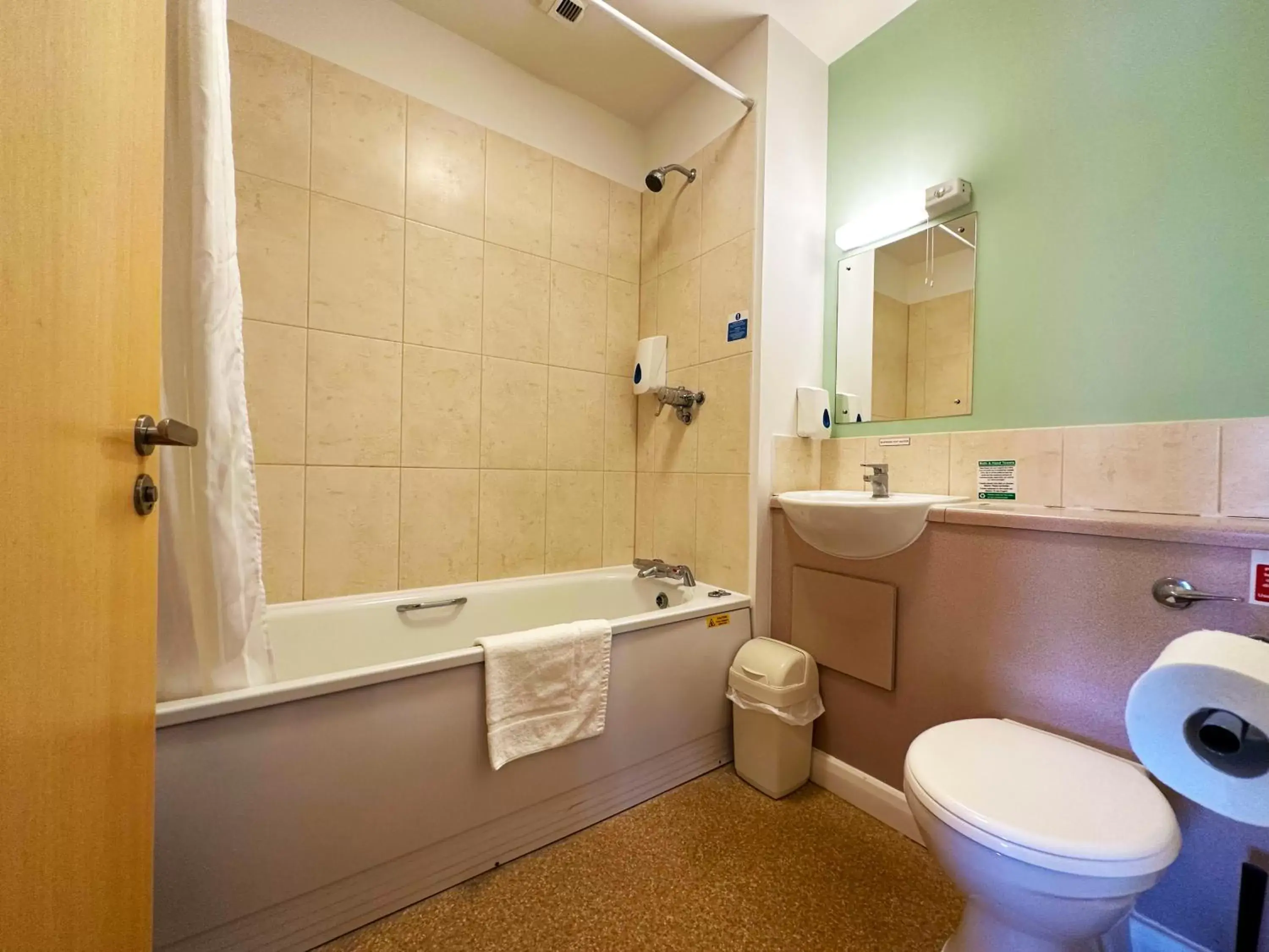 Bathroom in Wookey Hole Hotel