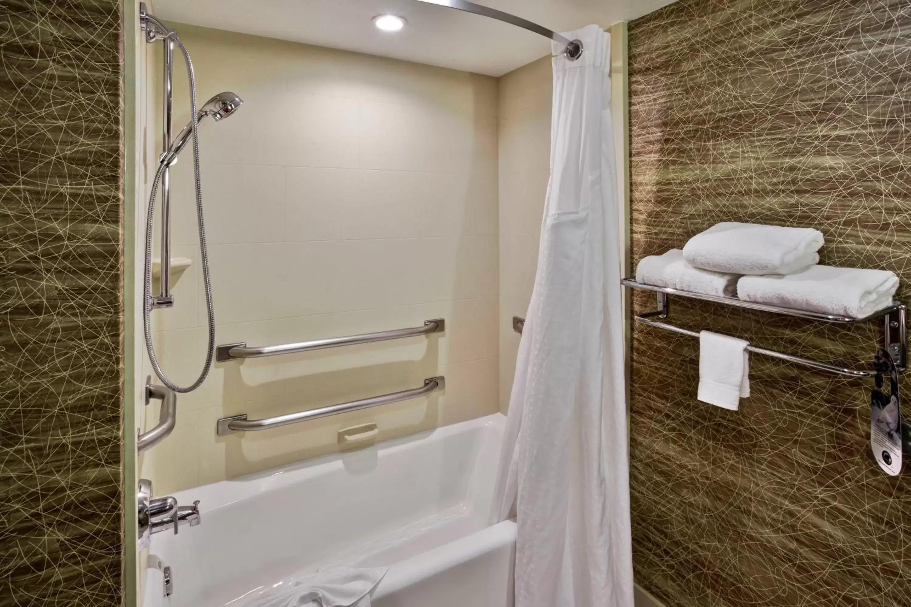 Bathroom in Holiday Inn Hotel & Suites Chicago Northwest - Elgin, an IHG Hotel