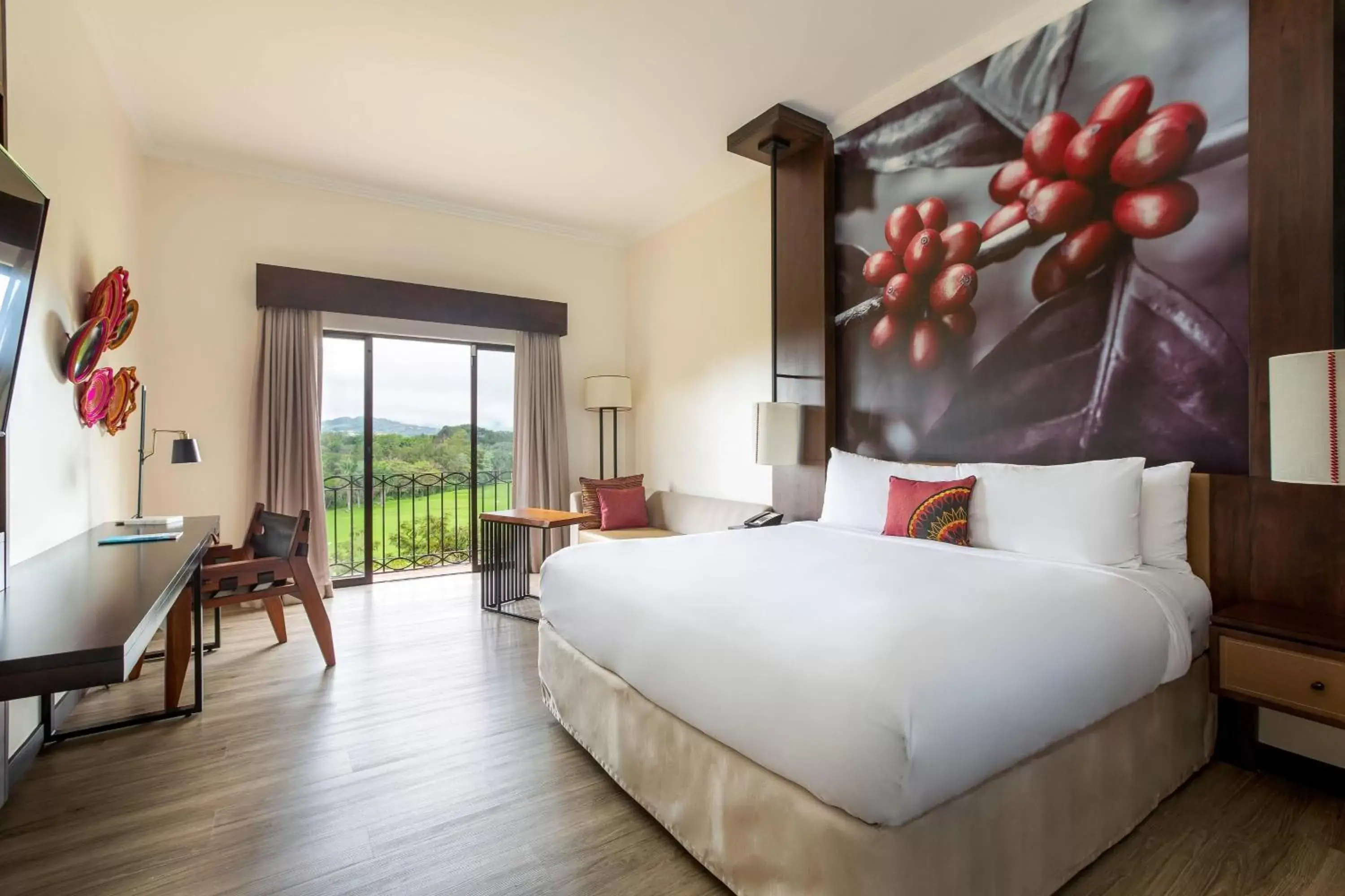 Photo of the whole room in Costa Rica Marriott Hotel Hacienda Belen