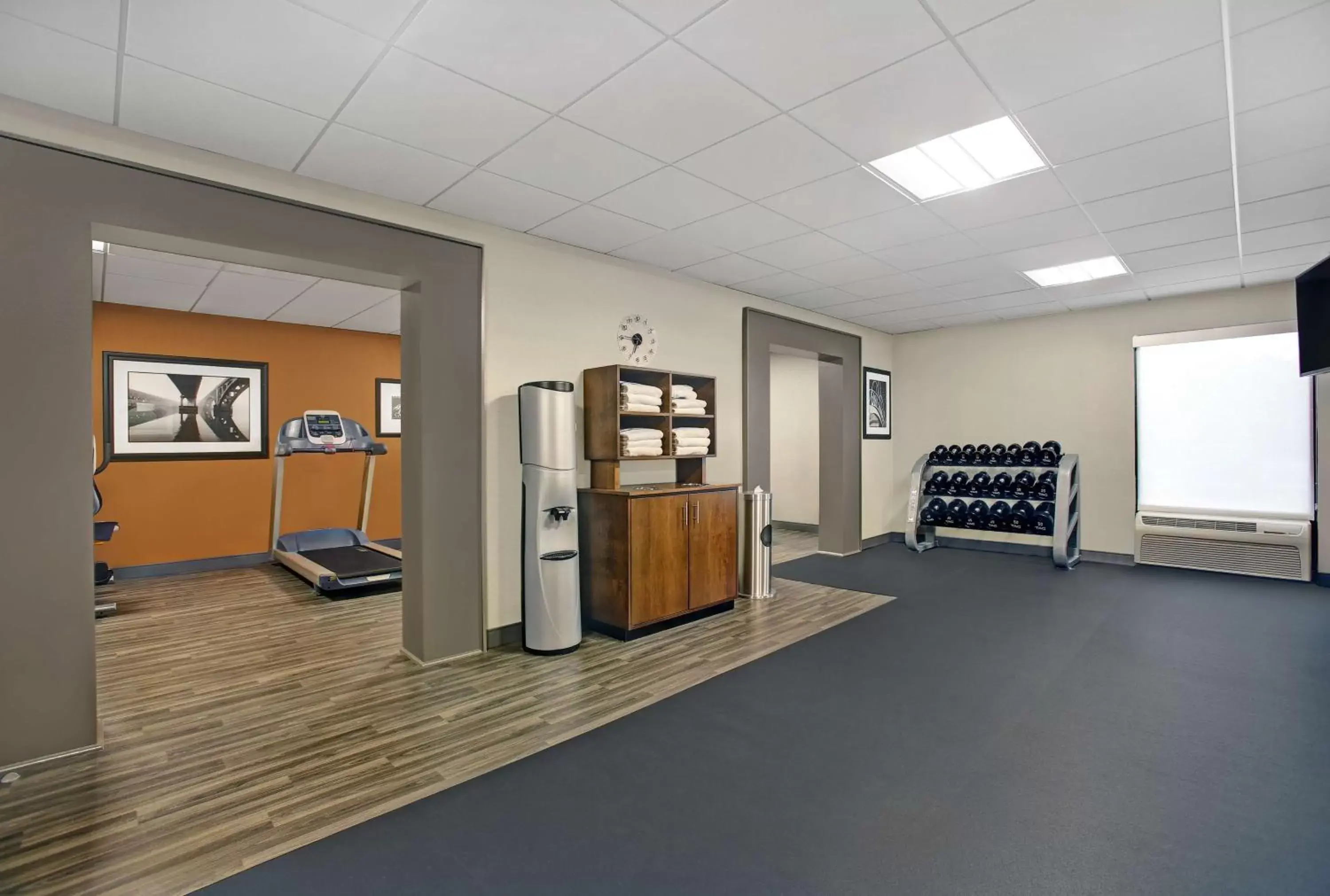 Fitness centre/facilities in Hampton Inn Salisbury