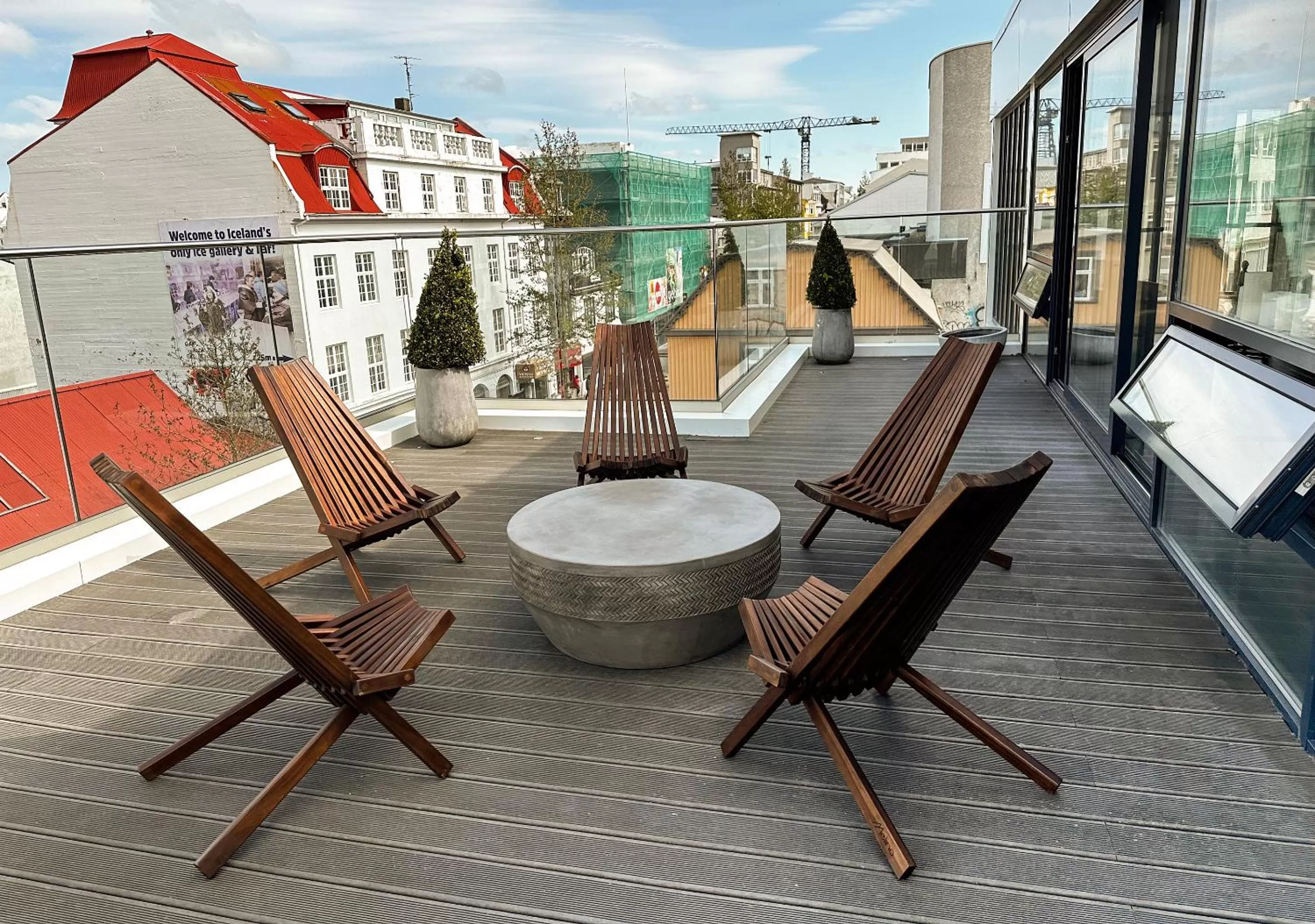 Balcony/Terrace in B14 Apartments & Rooms