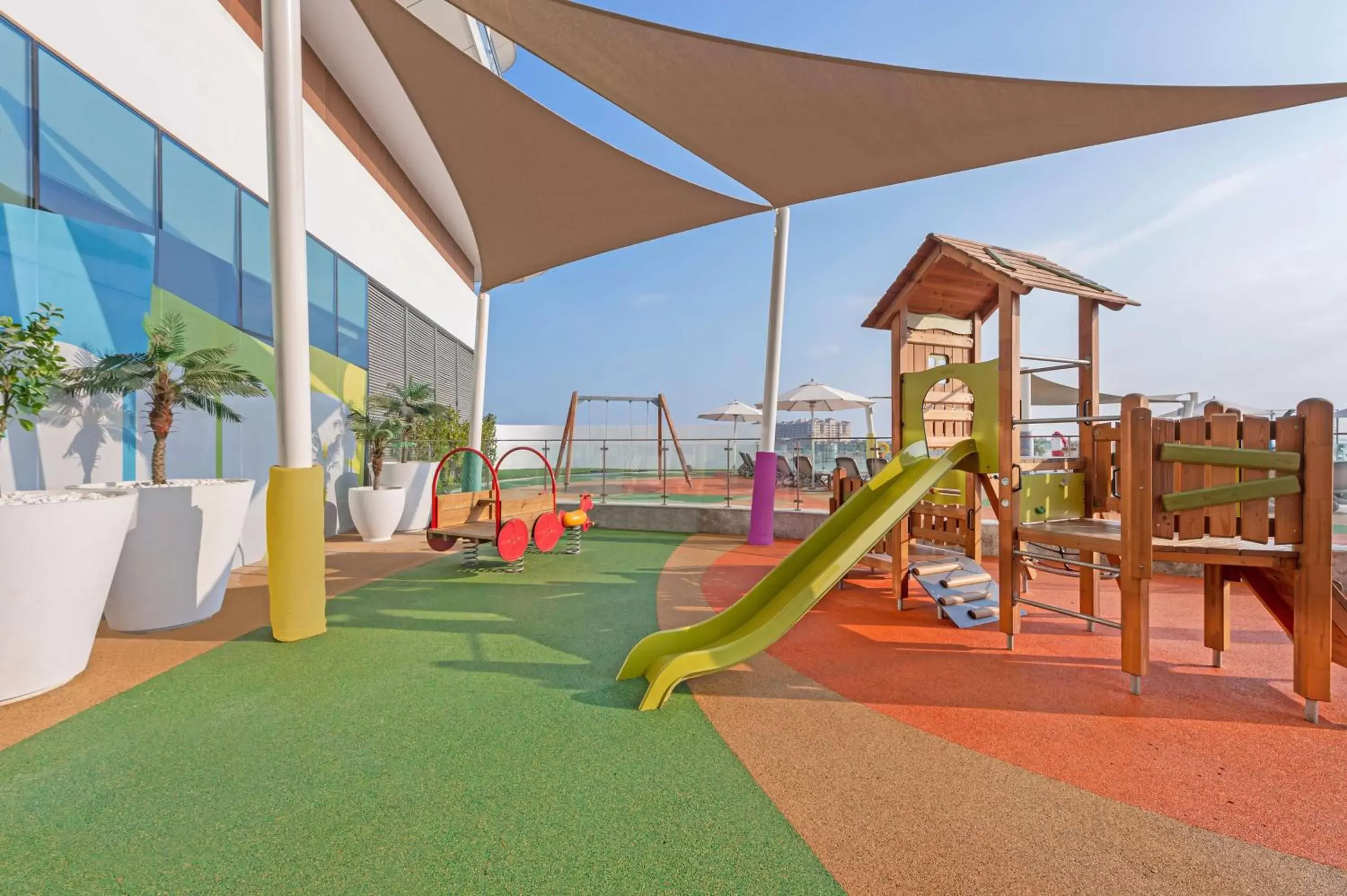 Children play ground, Children's Play Area in Hampton By Hilton Marjan Island