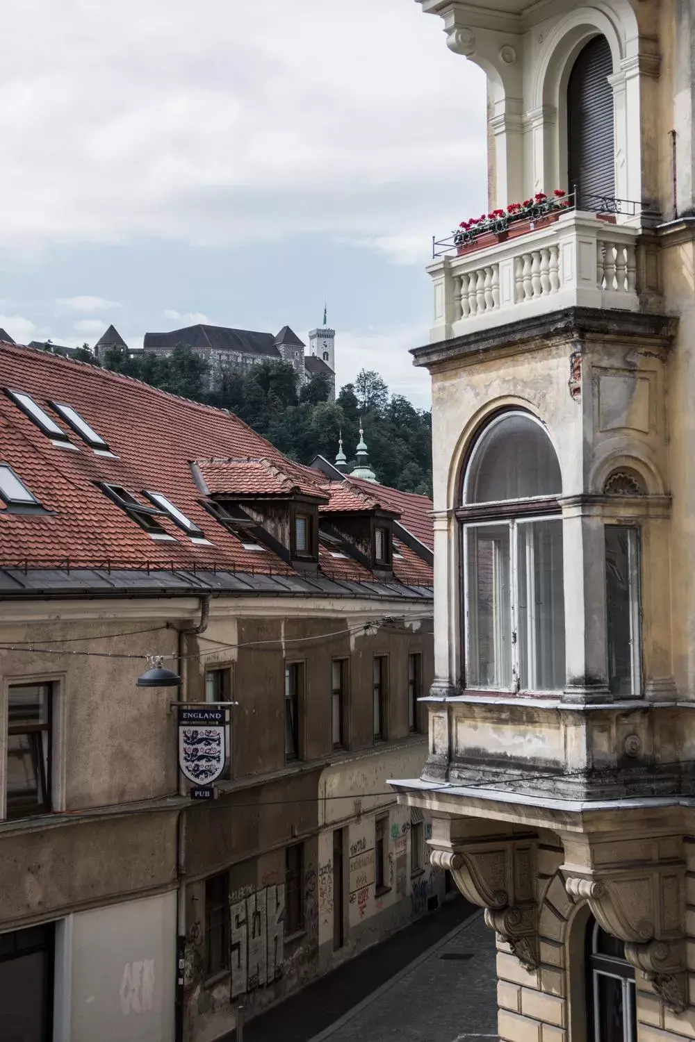 View (from property/room) in City Hotel Ljubljana