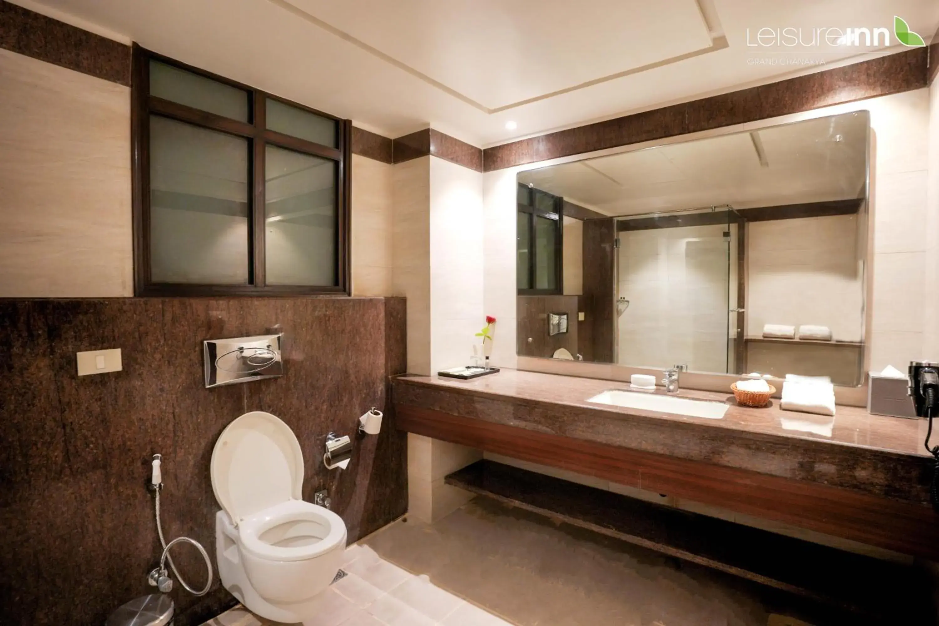 Bathroom in Leisure Inn Grand Chanakya