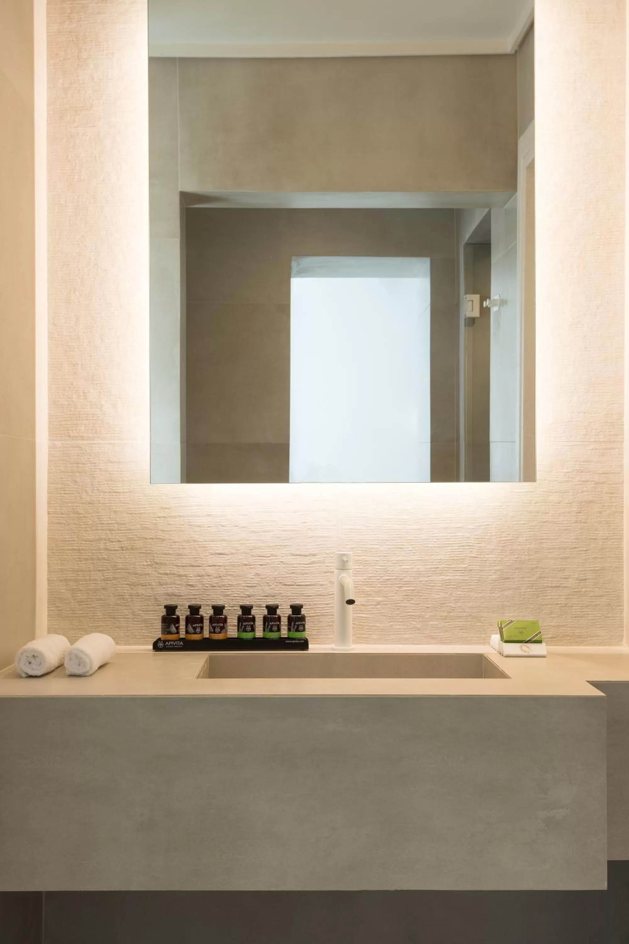 Bathroom in SYROS SOUL LUXURY SUITES