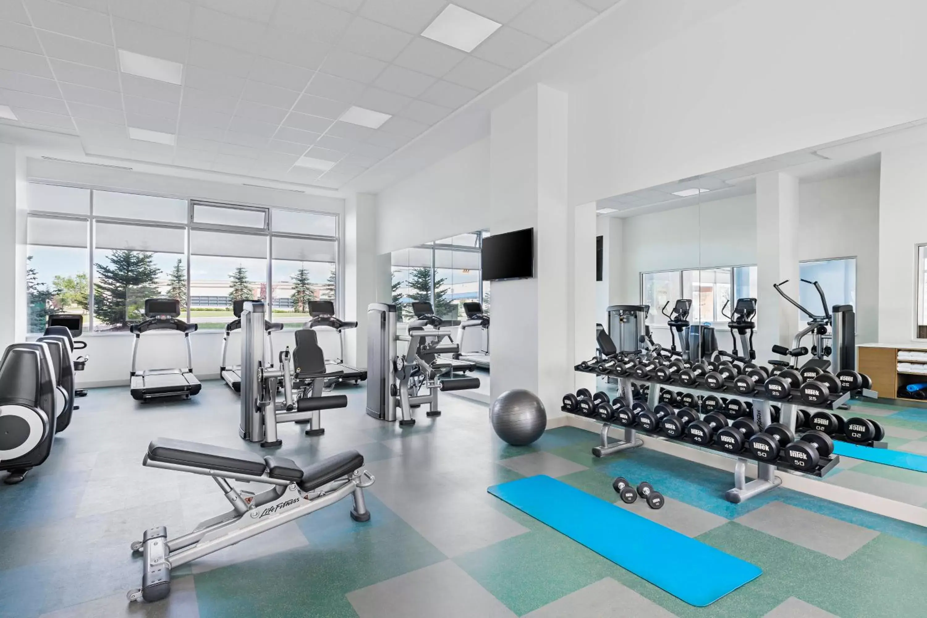 Fitness centre/facilities, Fitness Center/Facilities in Element Calgary Airport