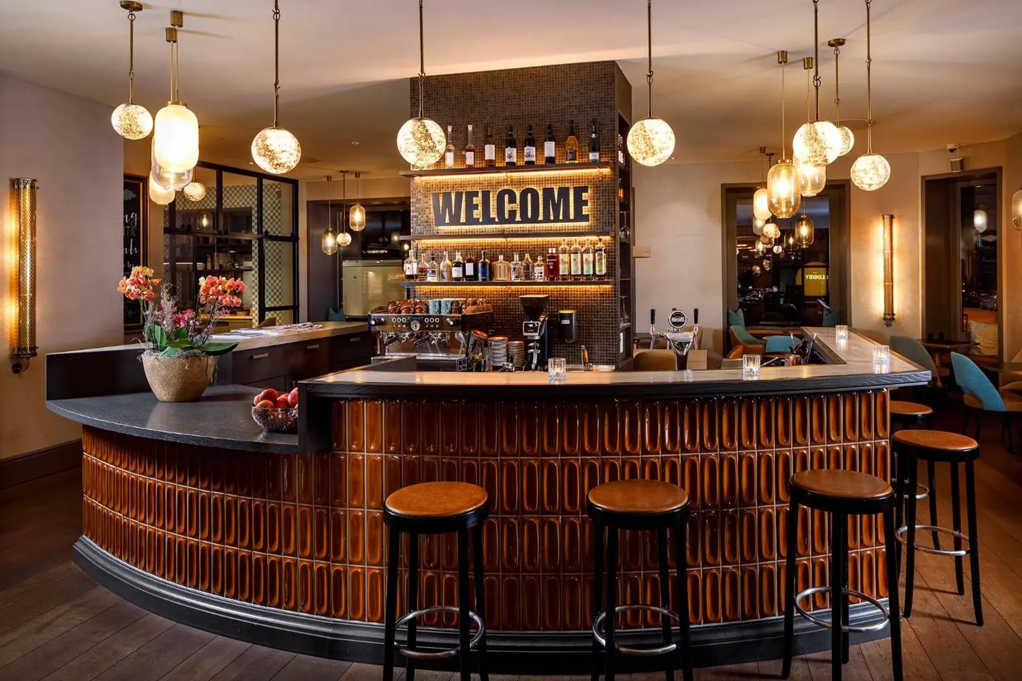 Lobby or reception, Lounge/Bar in Hotel Seehof