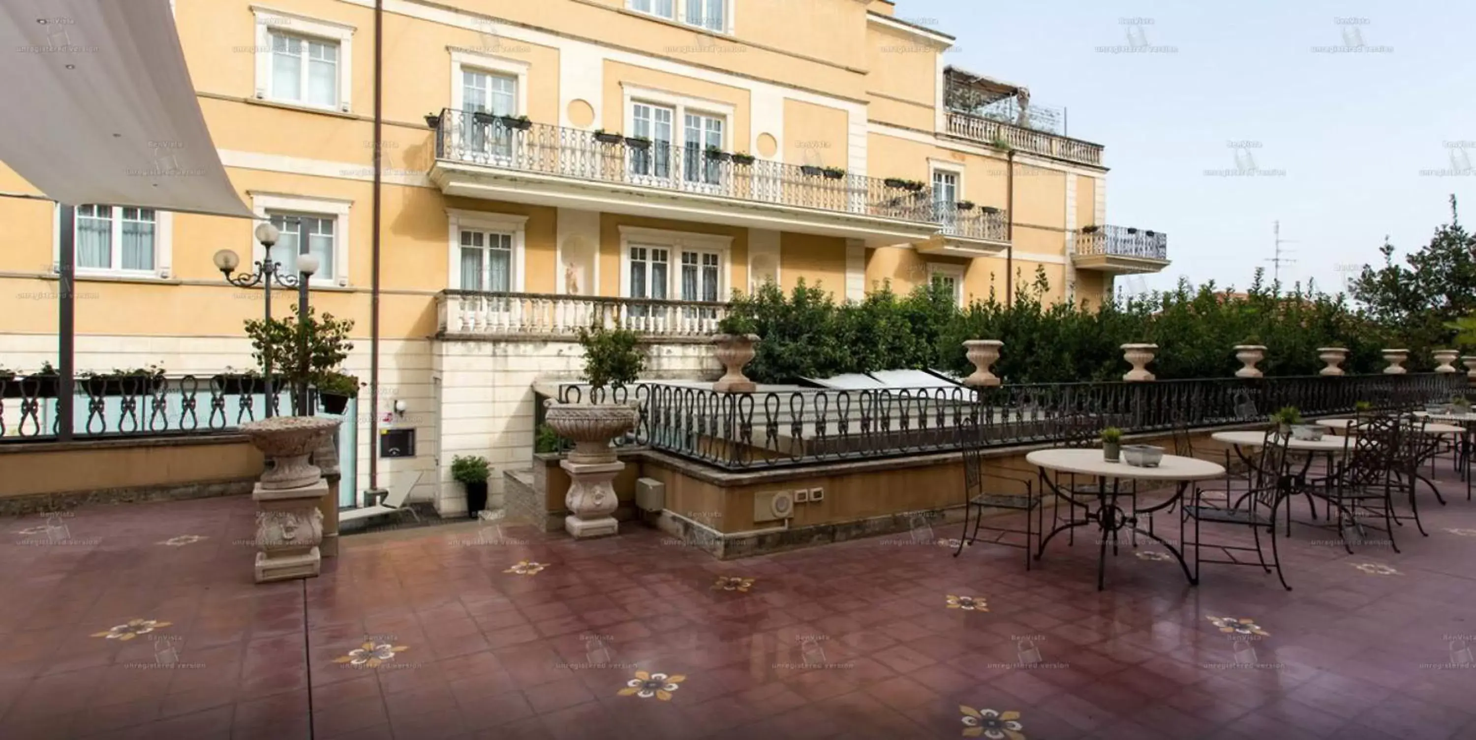 Balcony/Terrace in Hotel Villa del Bosco