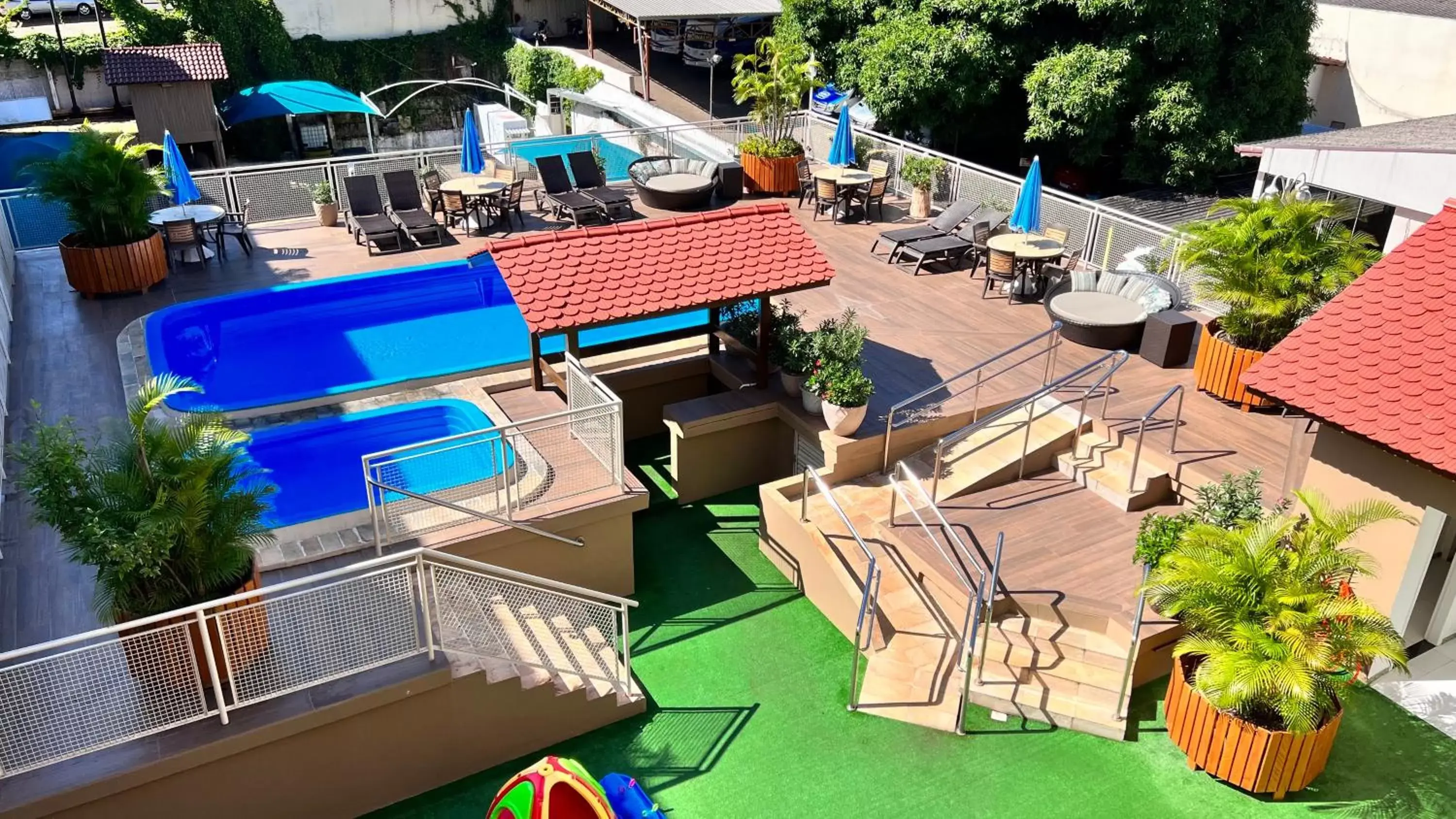 Bird's eye view in Hotel Bella Italia Bird's eye view in Hotel Bella Italia