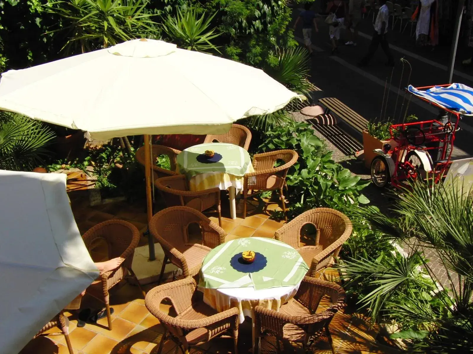 Balcony/Terrace in Hotel Resort Marinella