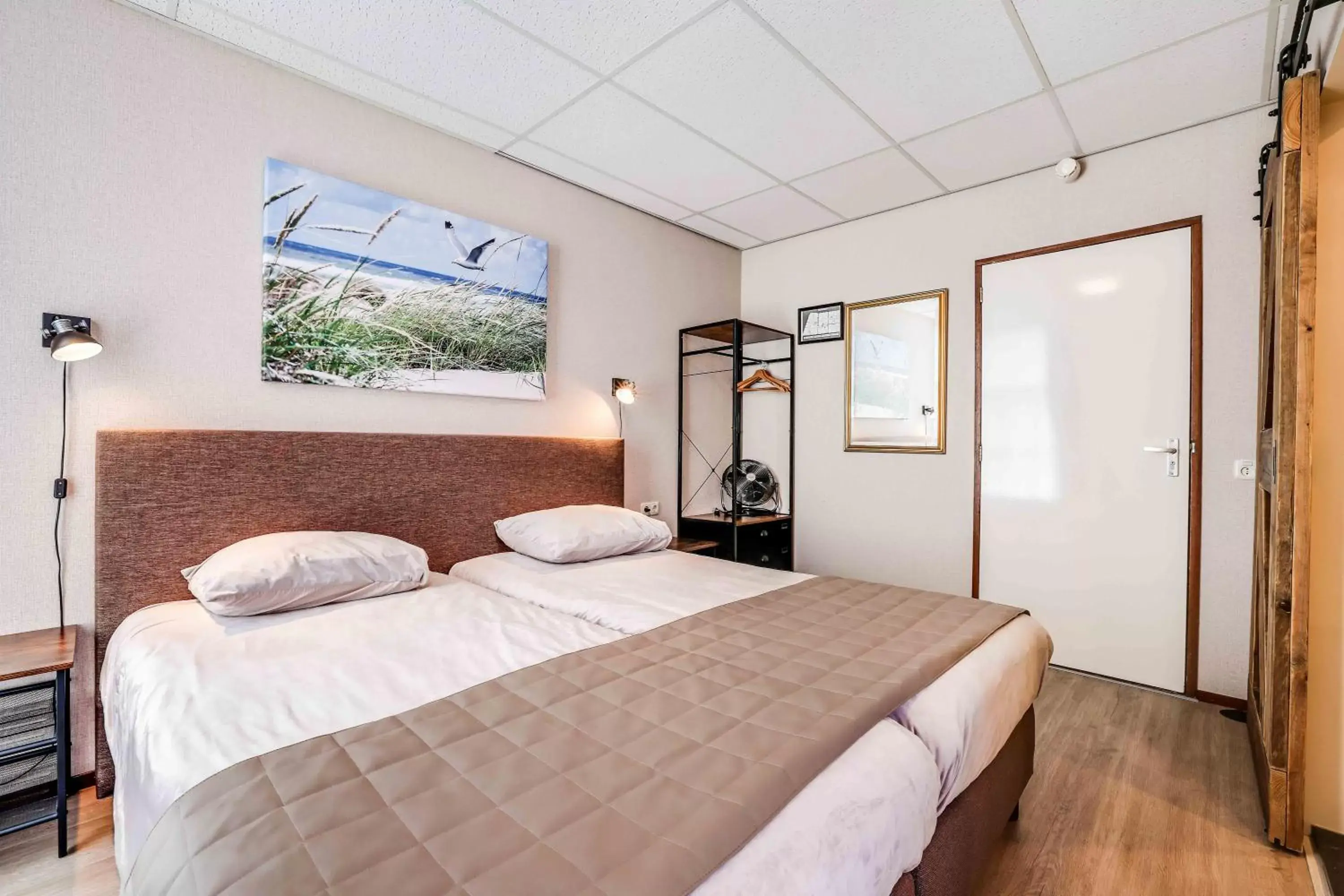 Bedroom, Bed in Hotel Restaurant 't Heerenlogement