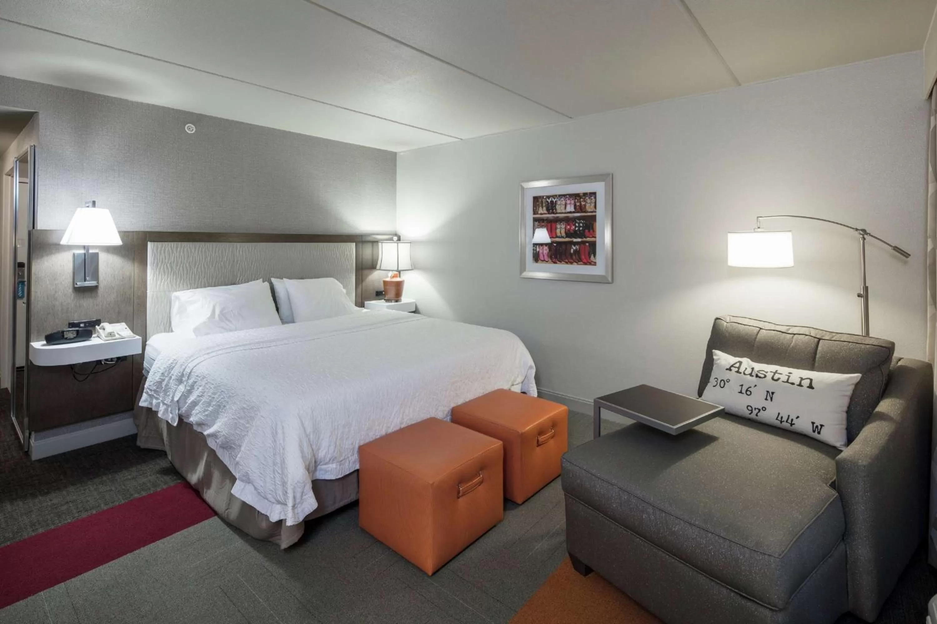 Bedroom, Bed in Hampton Inn & Suites Austin Cedar Park-Lakeline