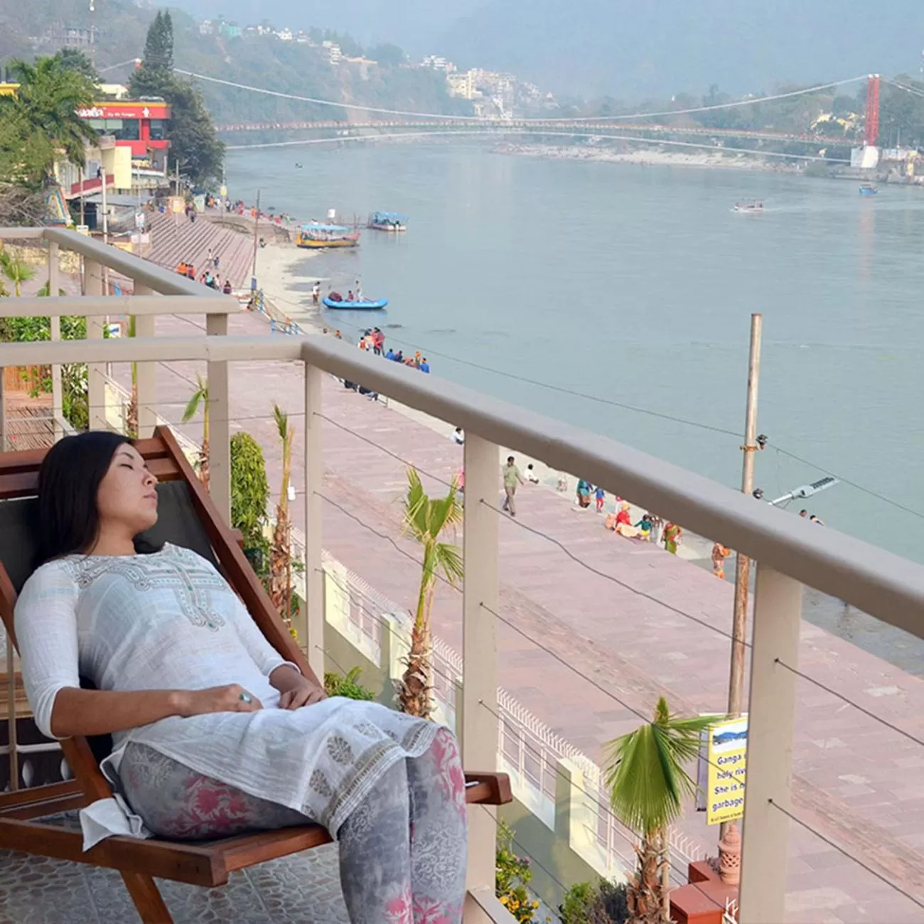 Balcony/Terrace in Yog Niketan By Sanskriti