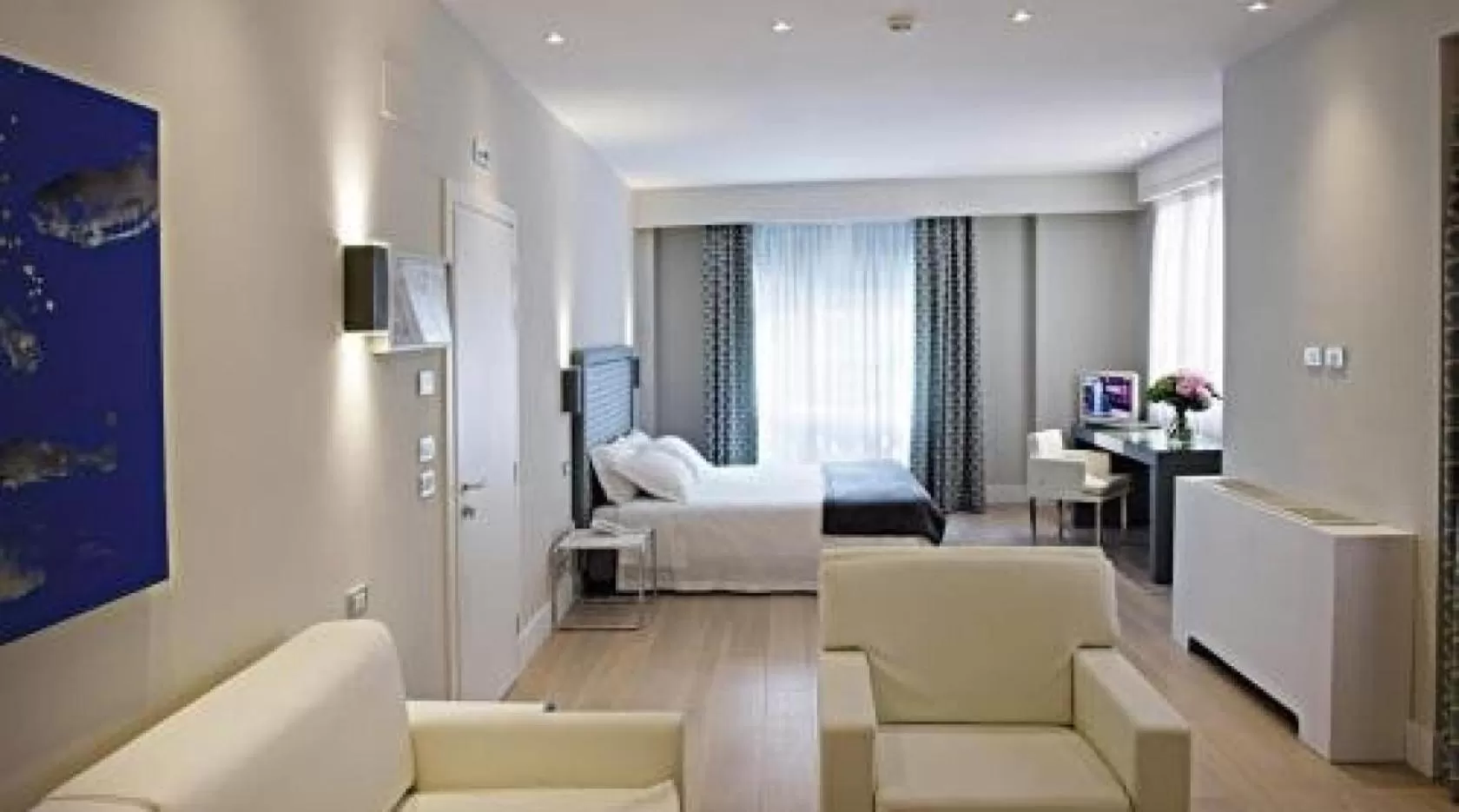 Bedroom, Bed in Grand Hotel Croce Di Malta