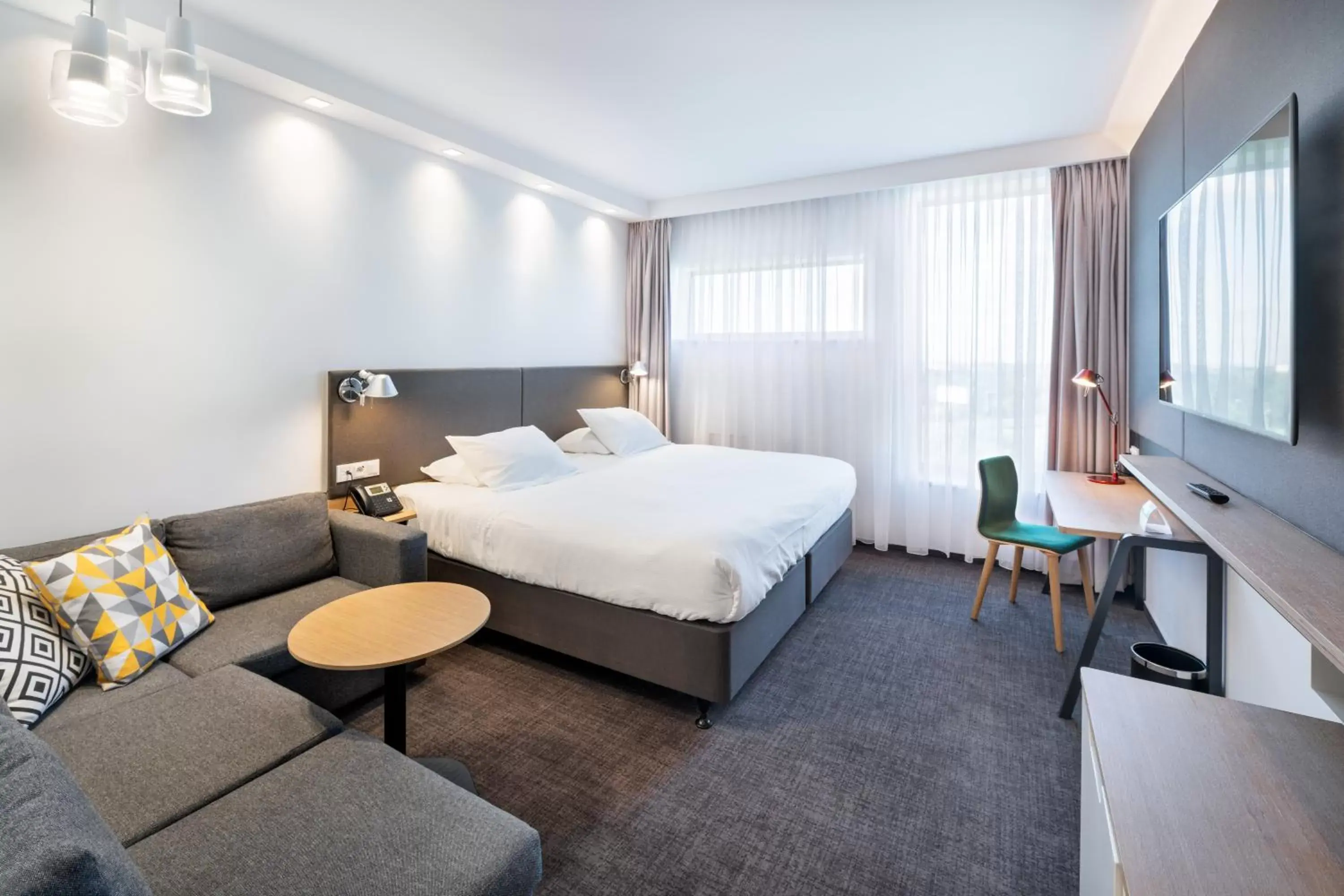 Photo of the whole room, Bed in Holiday Inn Prague Airport, an IHG Hotel