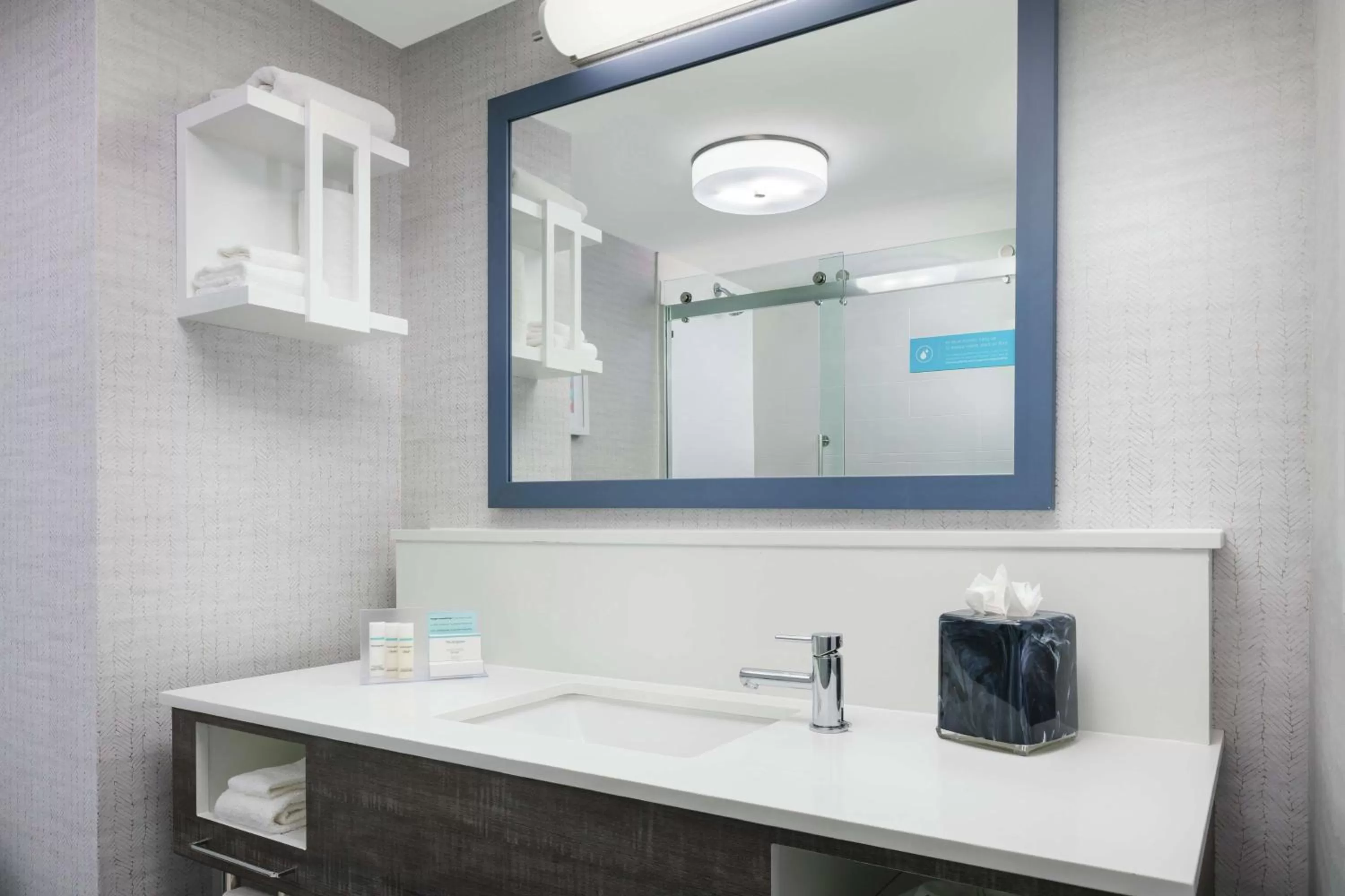 Bathroom in Hampton Inn & Suites Tampa Ybor City Downtown