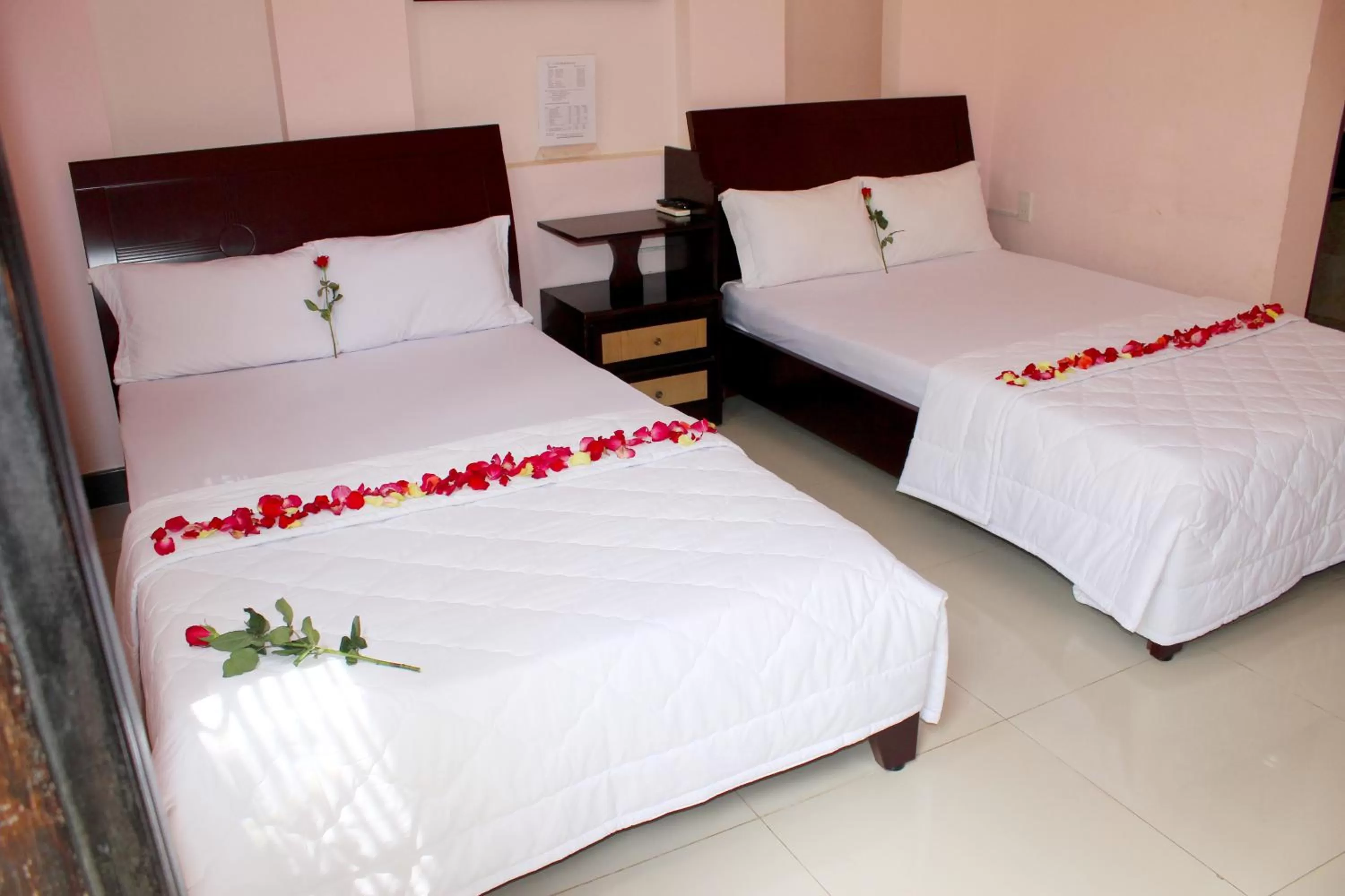 Bed in Ban Mai Hotel 66