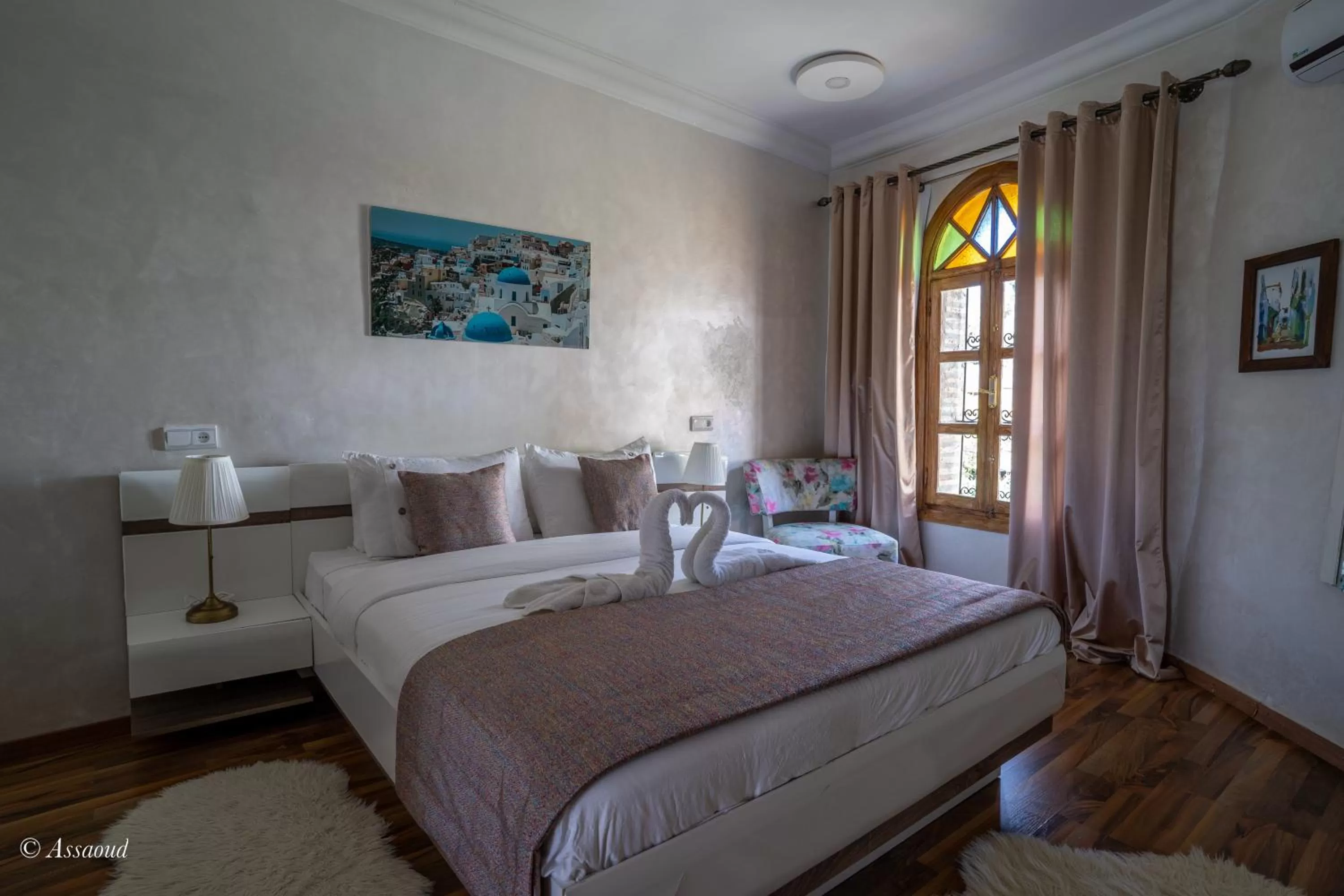 Bed in Hôtel ZIRYAB