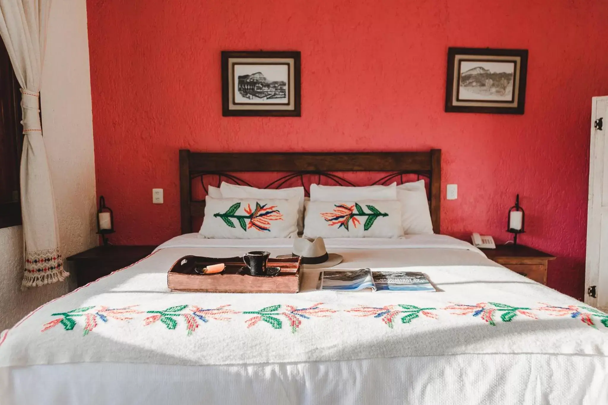 Bed in Hotel San Jorge