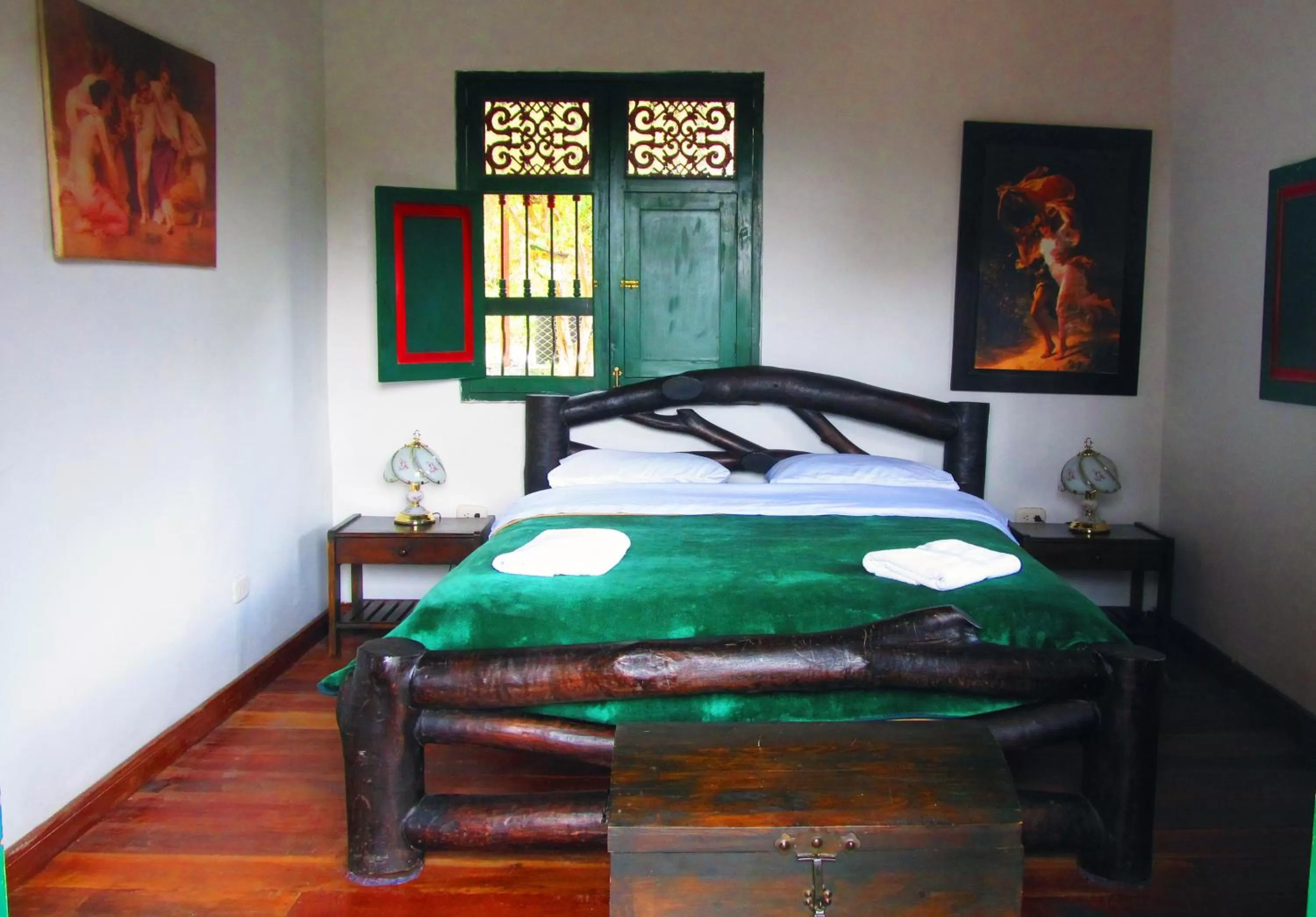 Bedroom, Bed in Finca Campestre La Adelita B&B