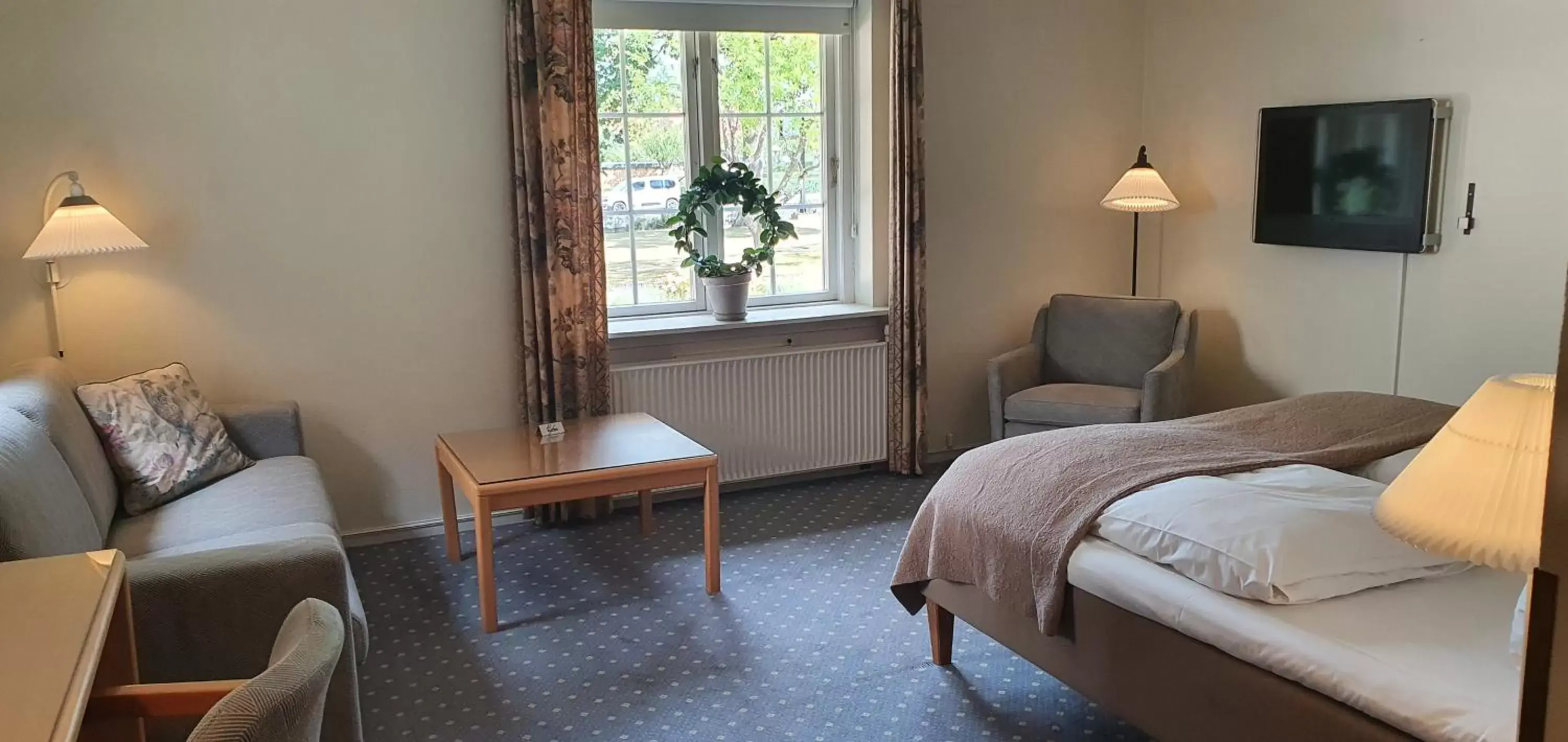 Living room, Seating Area in Hotel Knudsens Gaard