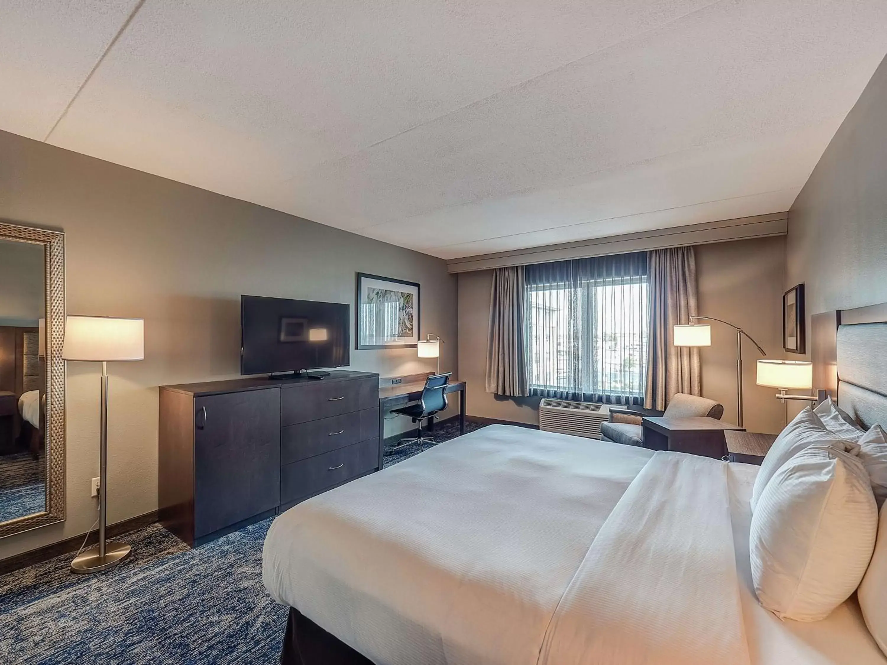 Bedroom, TV/Entertainment Center in DoubleTree by Hilton Bloomington