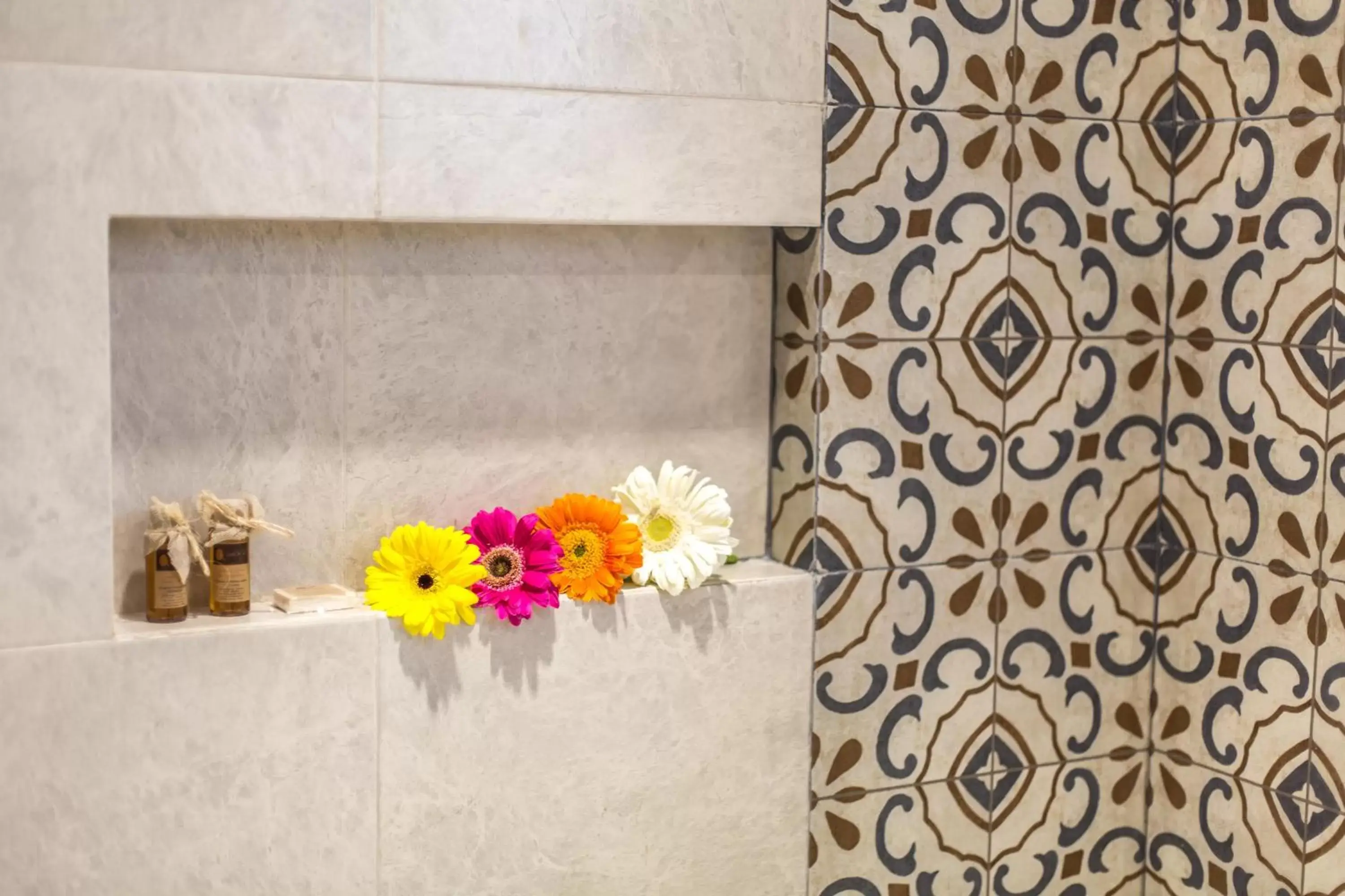 Decorative detail, Bathroom in Hotel Riviera Del Sol