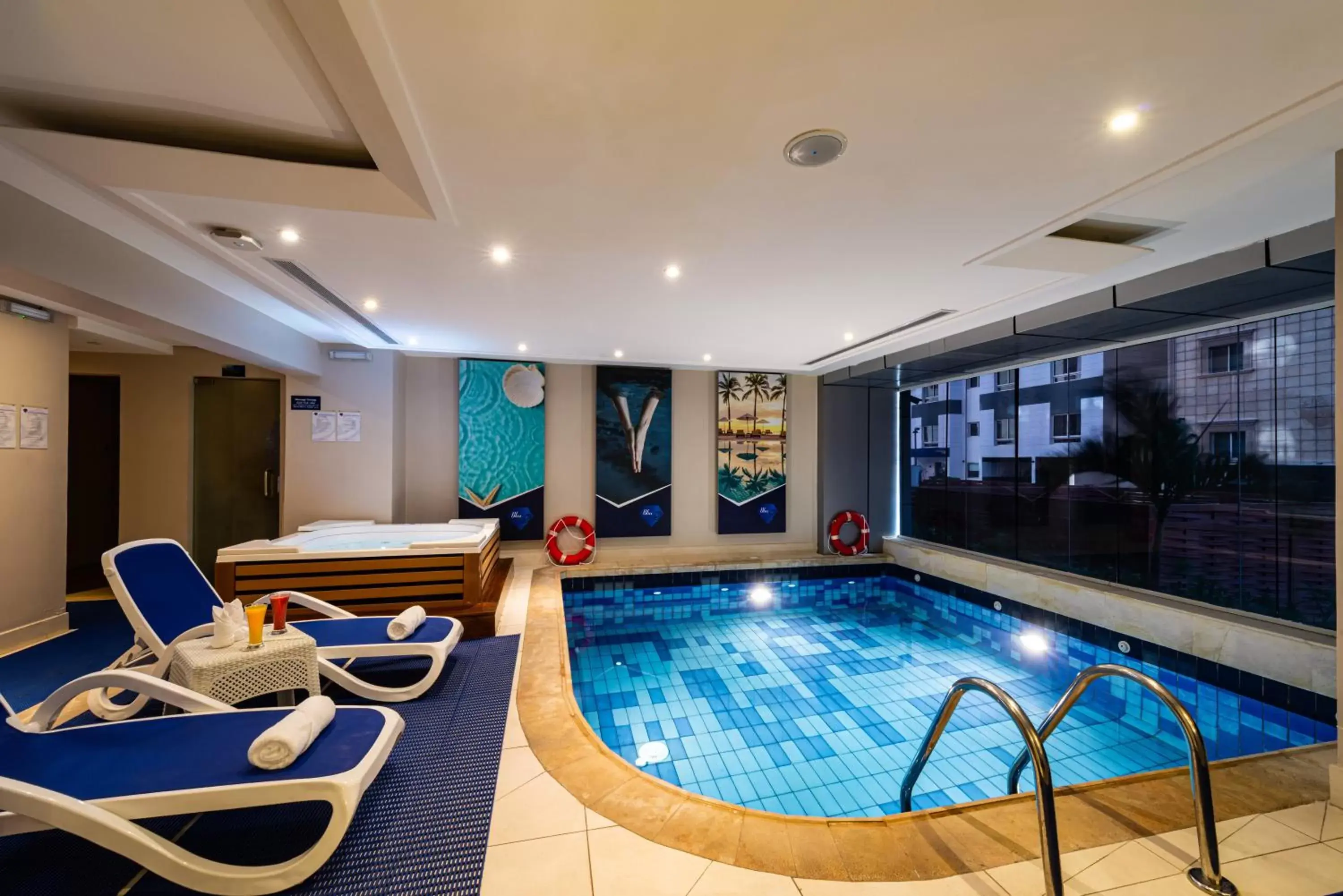 Pool view in Blue Diamond Hotel Jeddah Pool view in Blue Diamond Hotel Jeddah