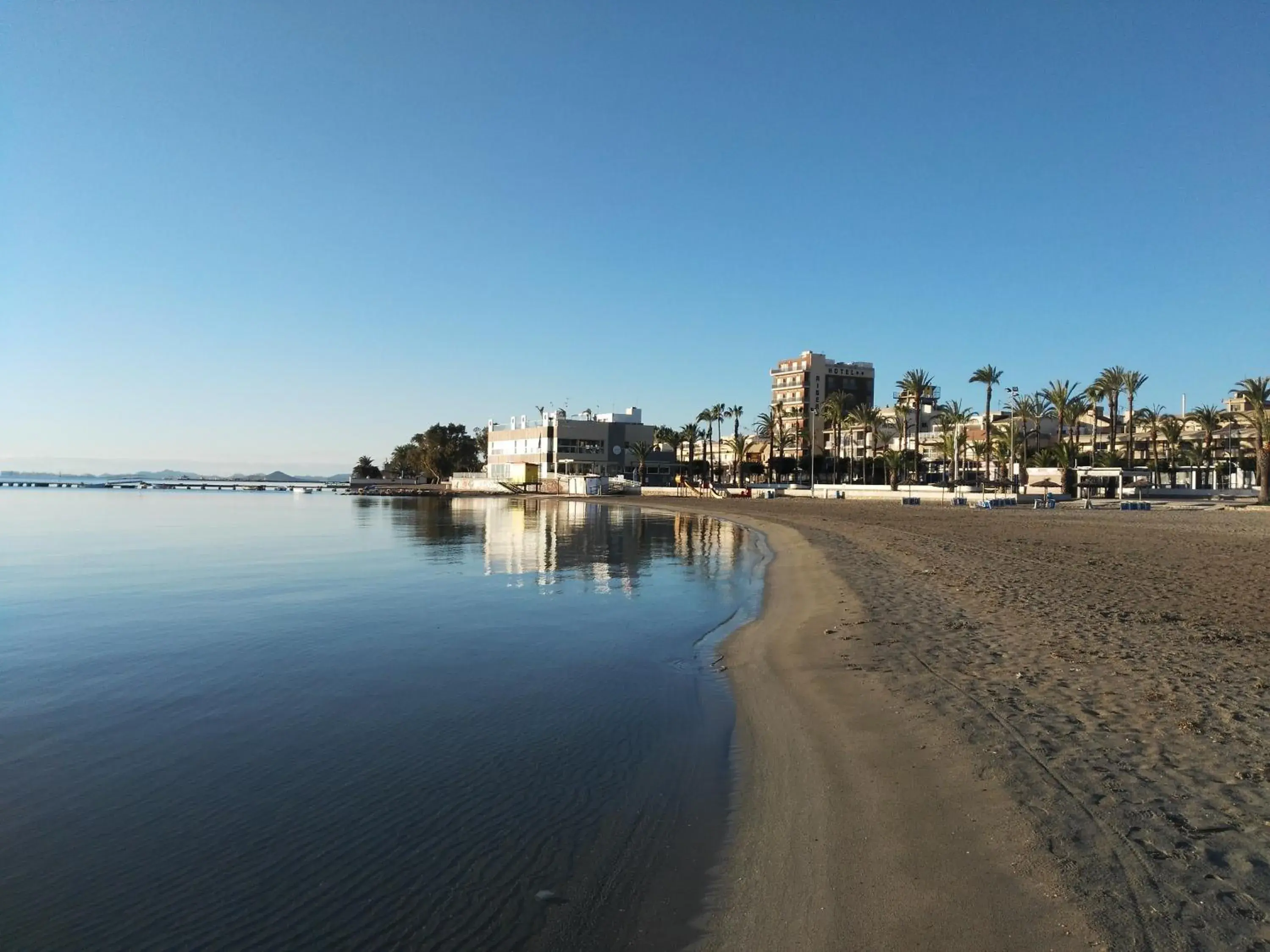 Beach in Hotel Ribera