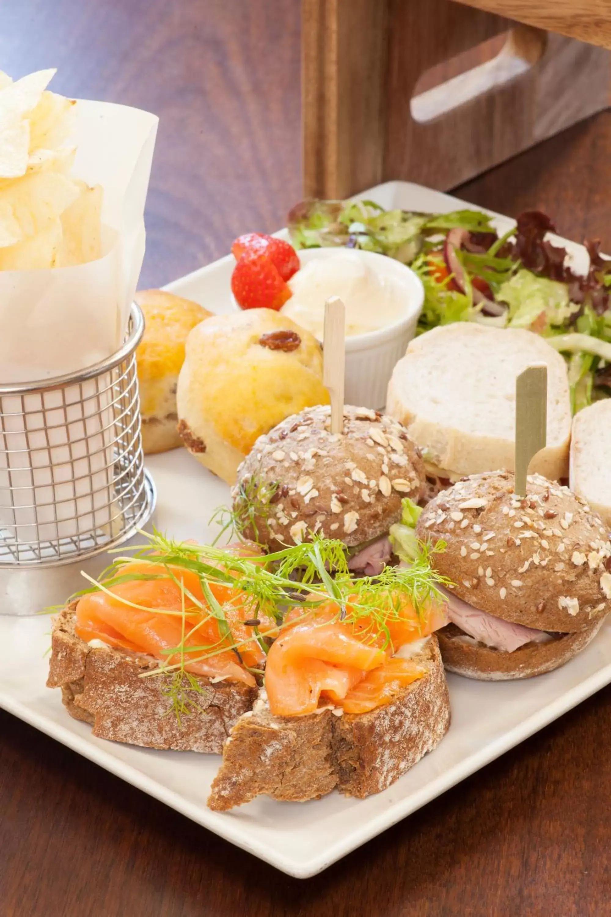 Food close-up, Food in Radisson Blu Hotel, Edinburgh City Centre