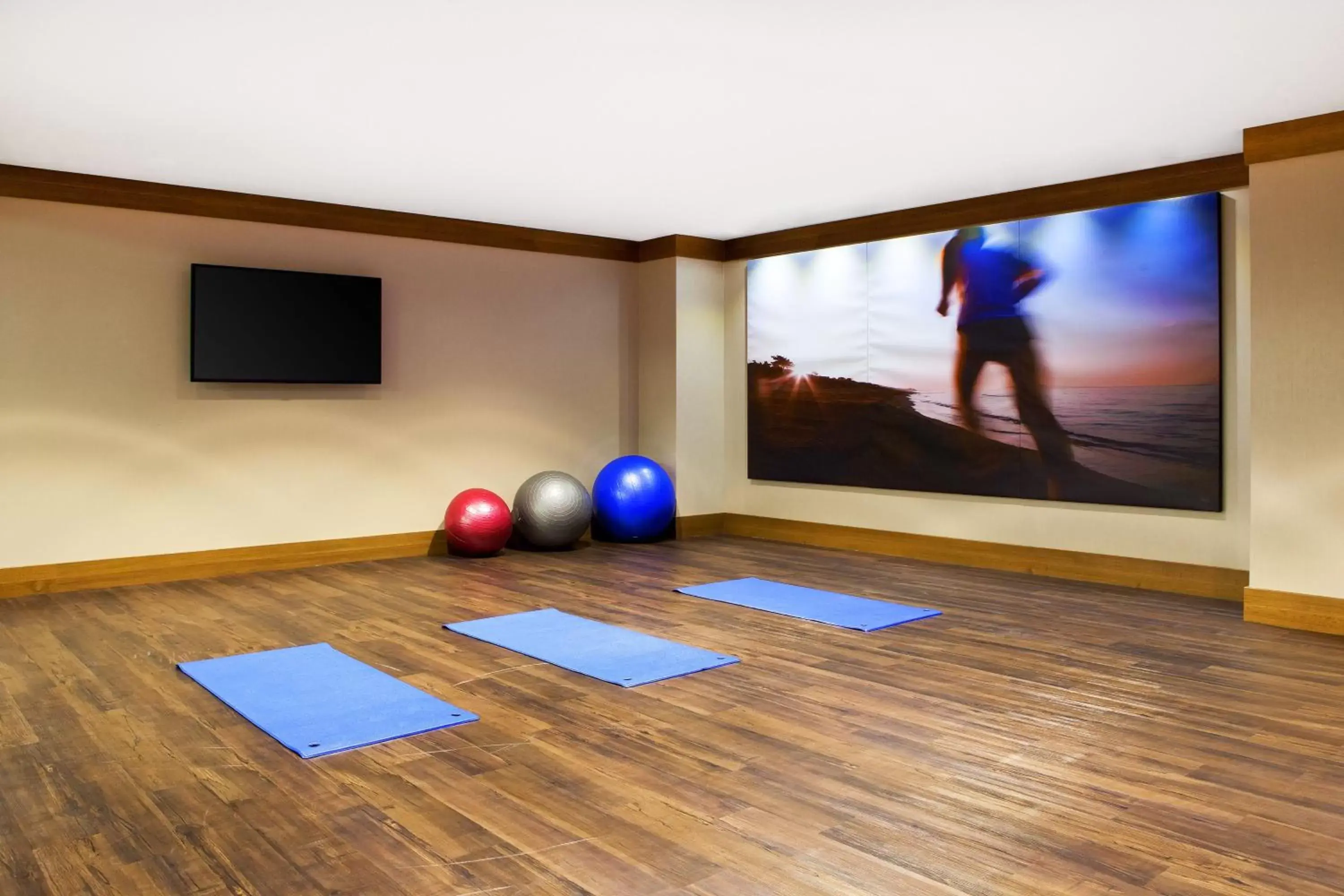 Fitness centre/facilities, TV/Entertainment Center in The Westin Portland Harborview