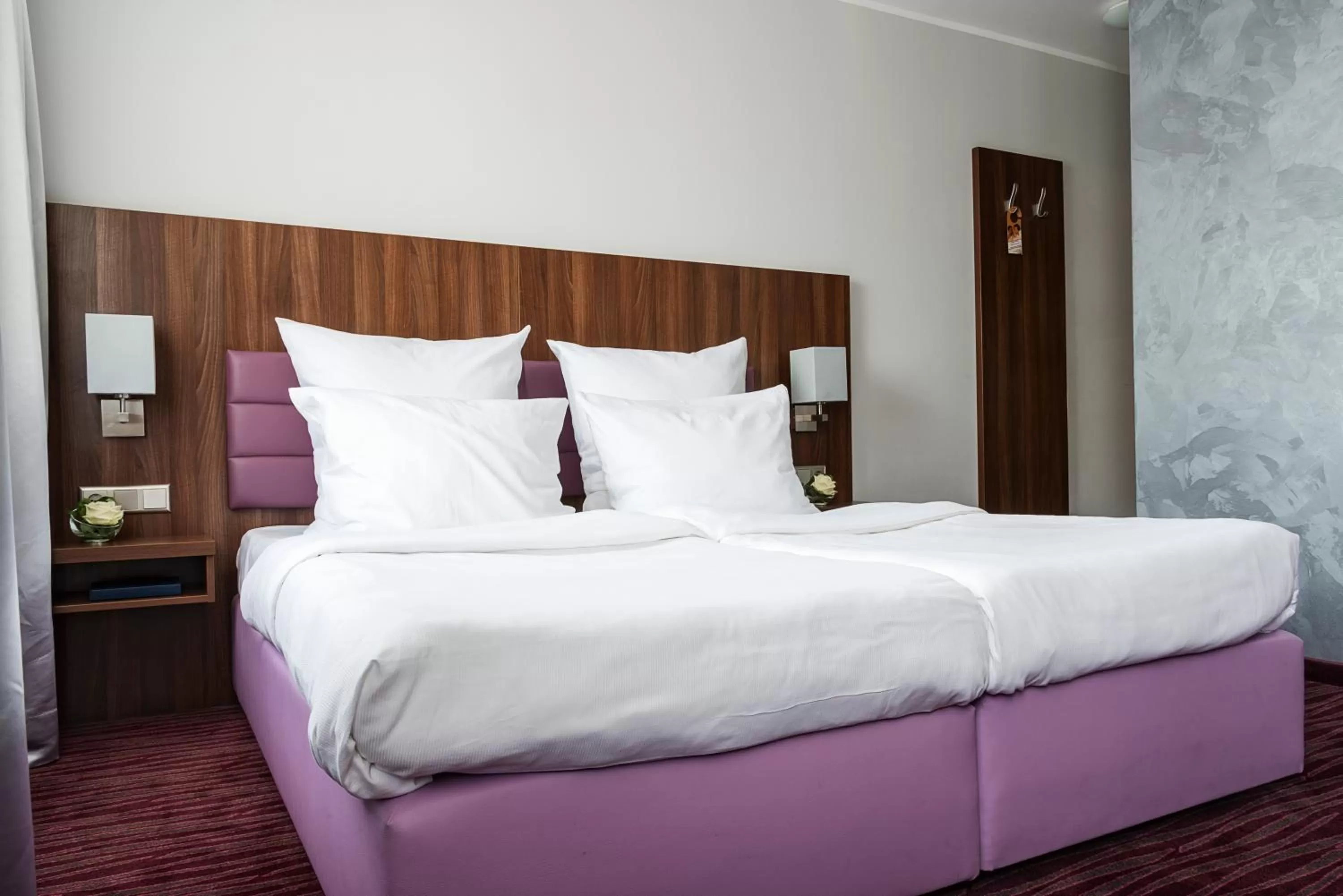 Photo of the whole room, Bed in AKZENT Hotel Laupheimer Hof