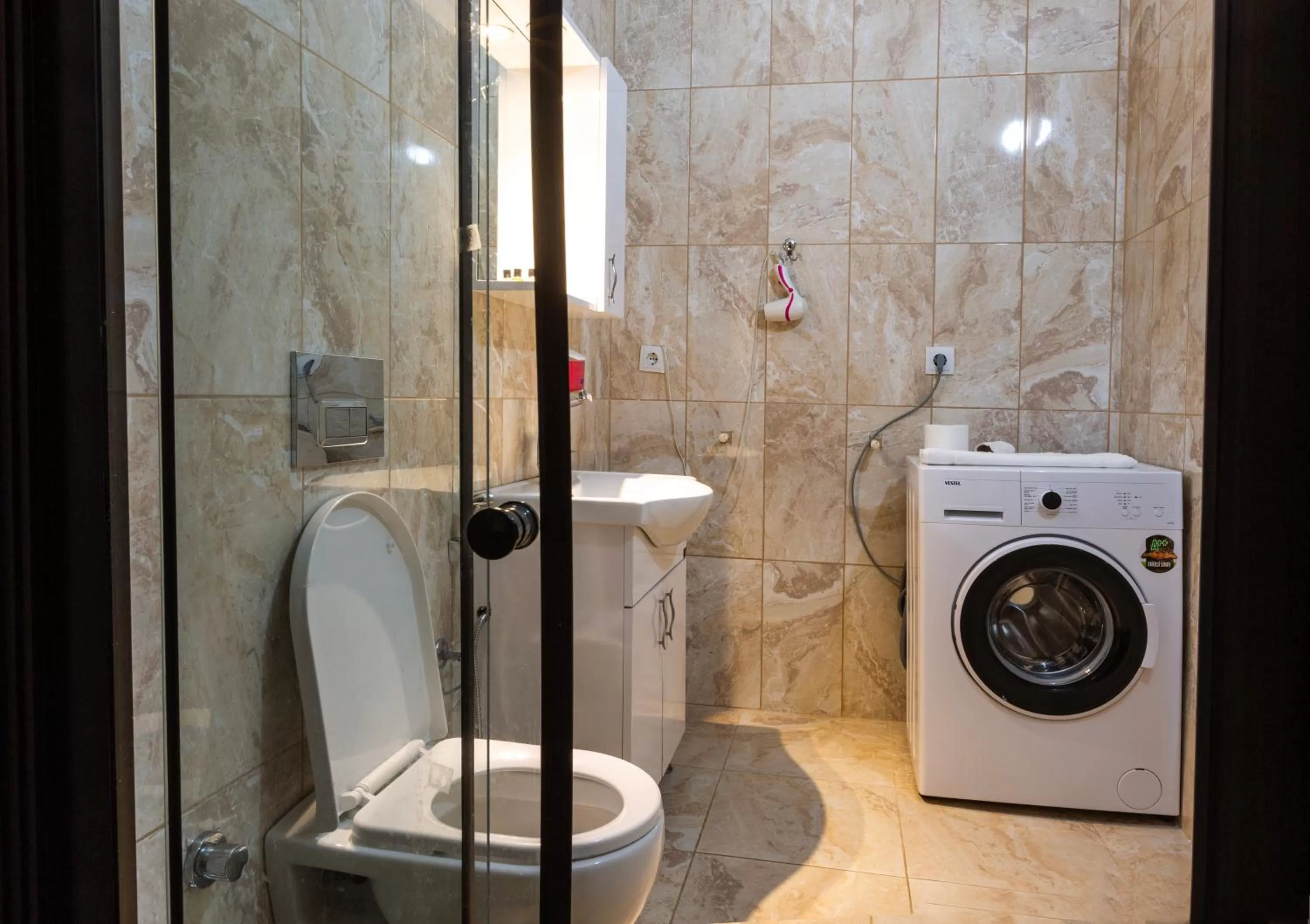 Bathroom in Bikka&Asell Suite Hotel