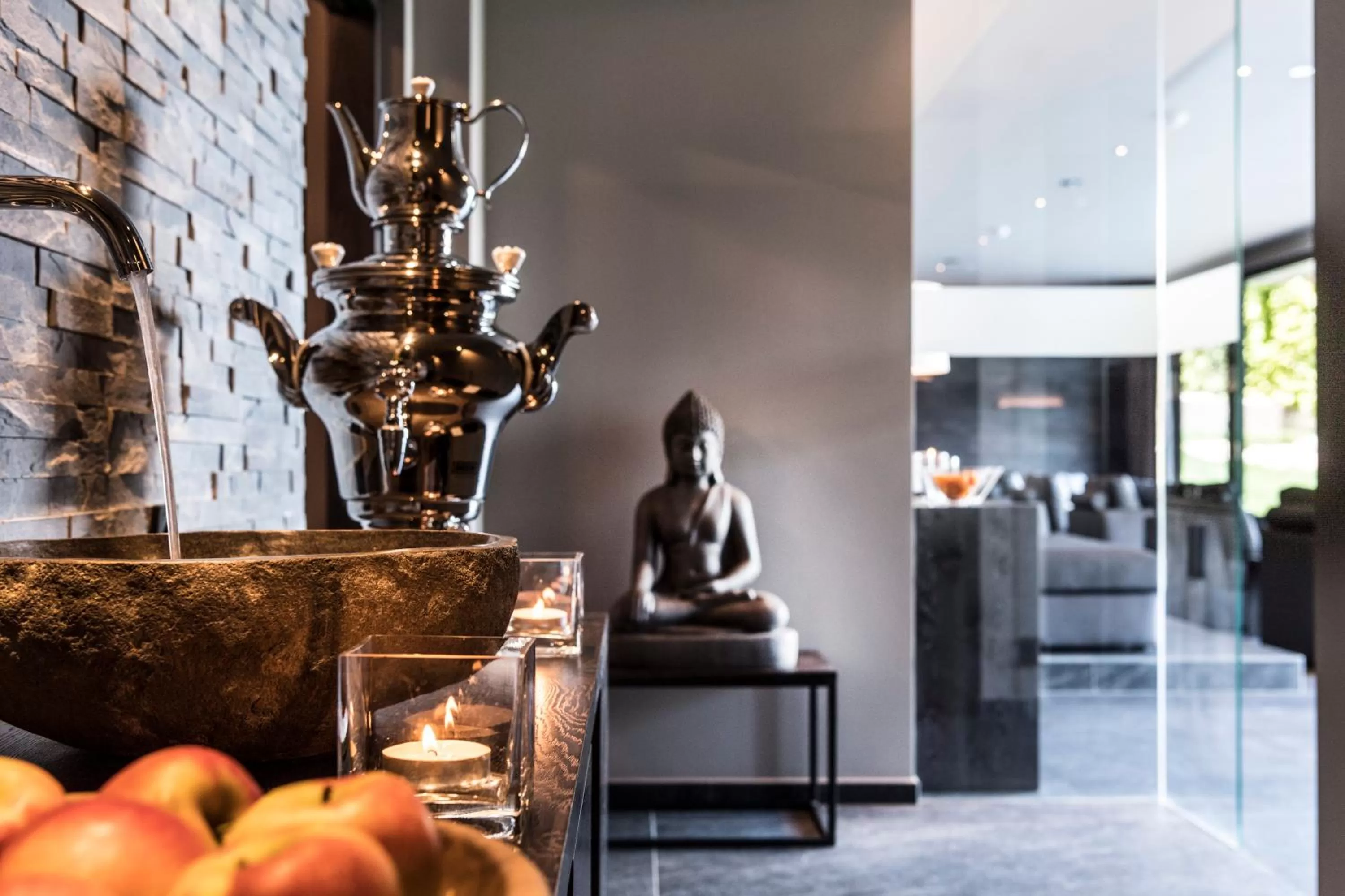 Sauna in Mair Am Ort Living Hotel B&B