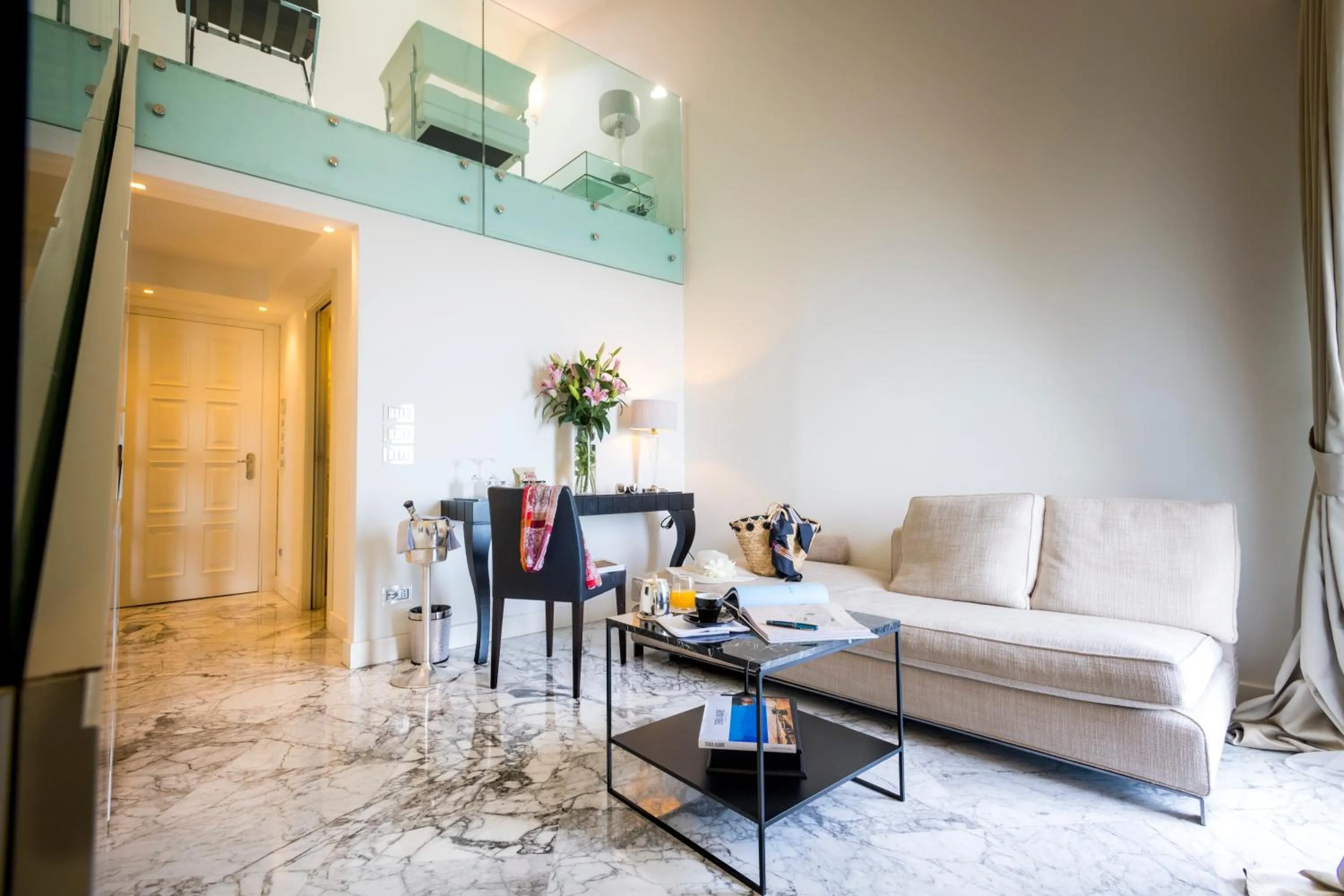 Living room in Hotel Metropole Taormina