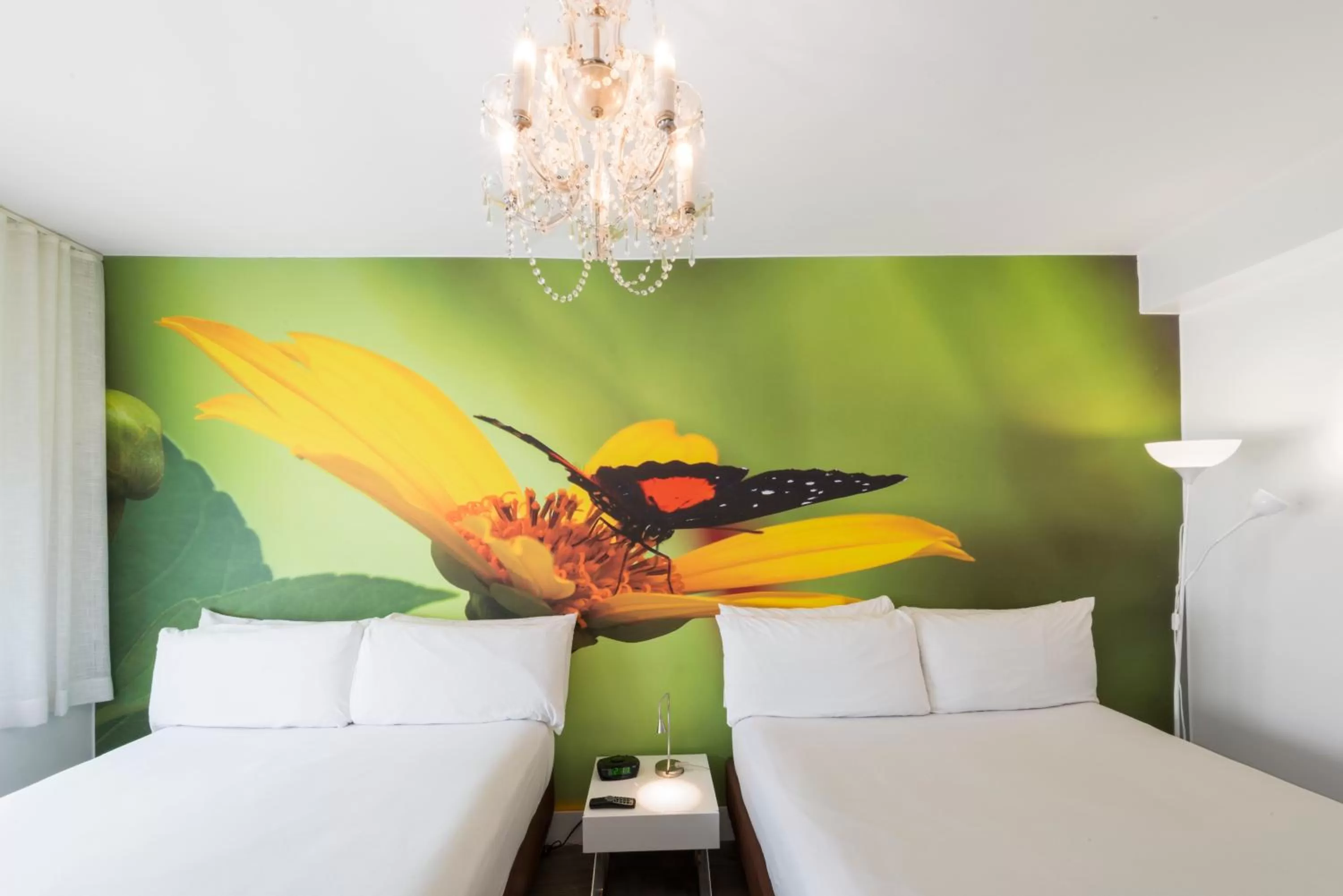 Bed in Penguin Hotel