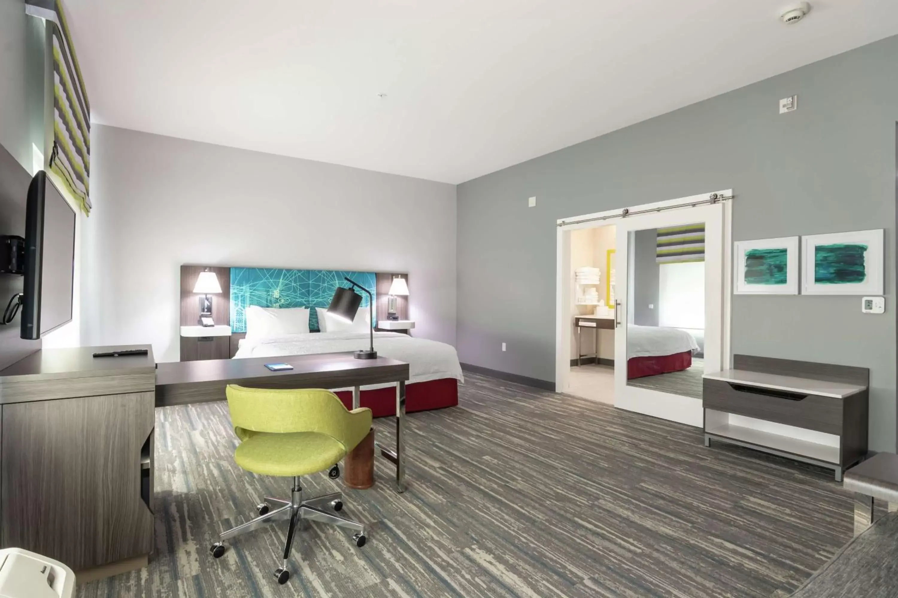 Bedroom, Bed in Hampton Inn & Suites Dallas East Bedroom, Bed in Hampton Inn & Suites Dallas East