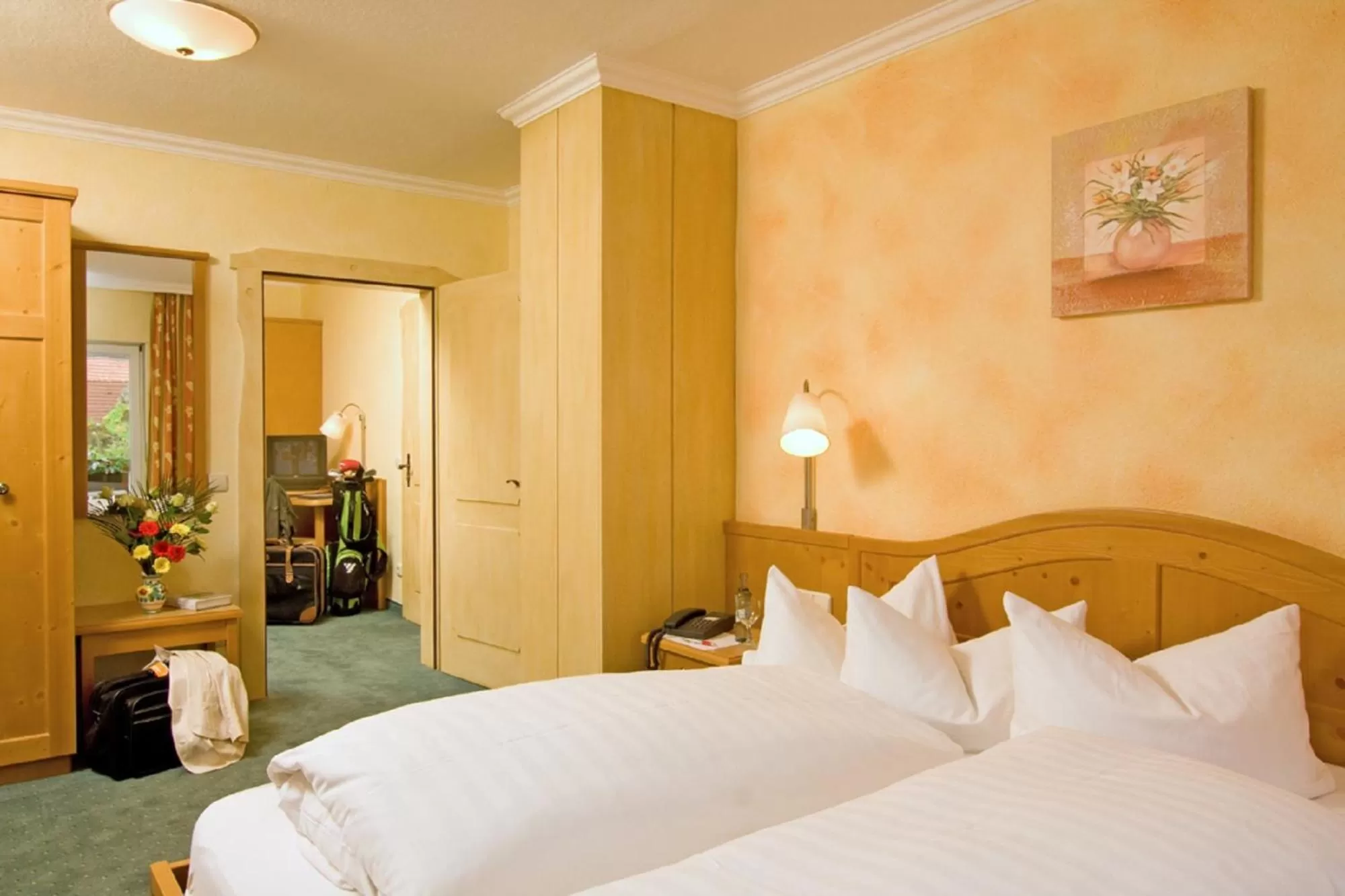 Bedroom, Bed in Gasthof Hotel Reif