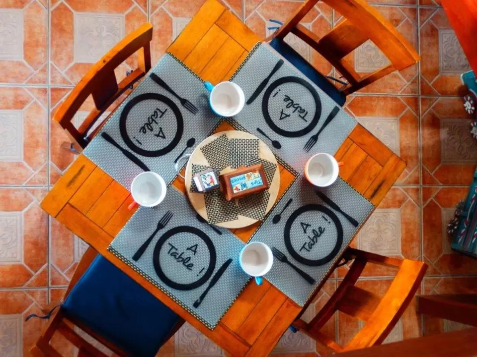 Seating area in Orosi Lodge