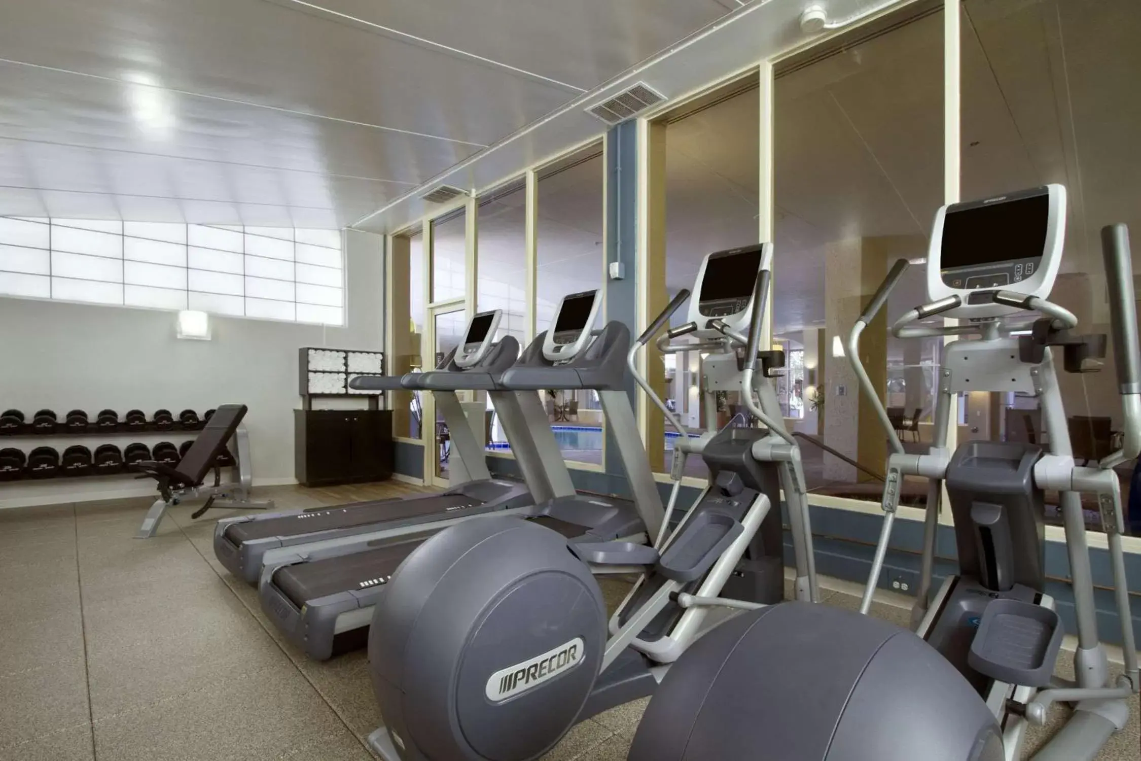 Fitness centre/facilities, Fitness Center/Facilities in Embassy Suites by Hilton Dallas Market Center