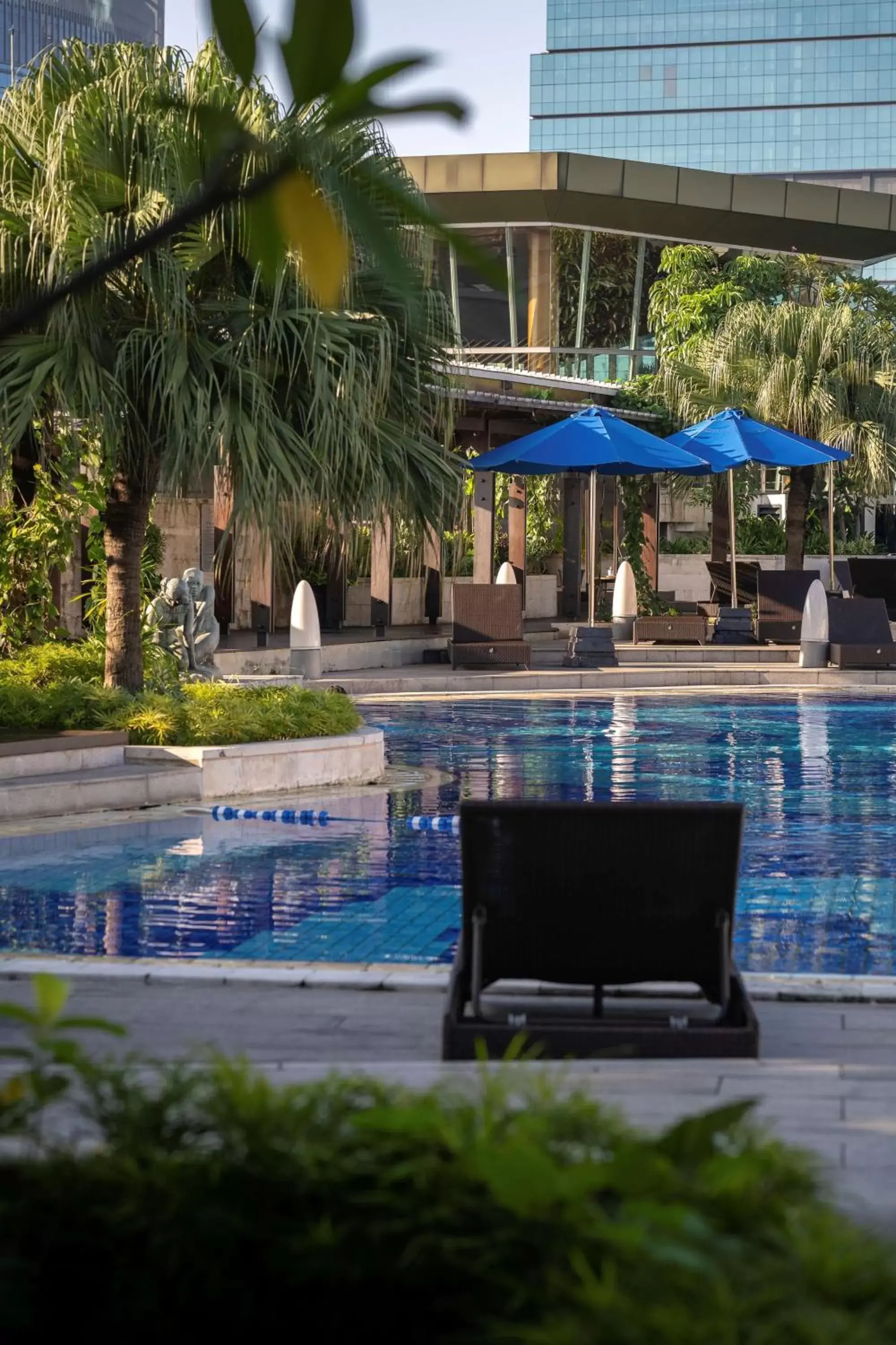 Pool view, Swimming Pool in Hotel Indonesia Kempinski Jakarta